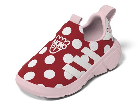 Unisex Kids Disney Monofit Trainer Lifestyle Slip-On Shoes, Red, A901_ONE, large image number 7