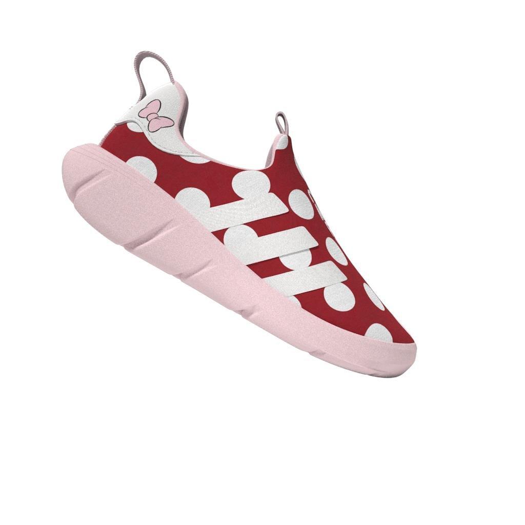 Unisex Kids Disney Monofit Trainer Lifestyle Slip-On Shoes, Red, A901_ONE, large image number 9