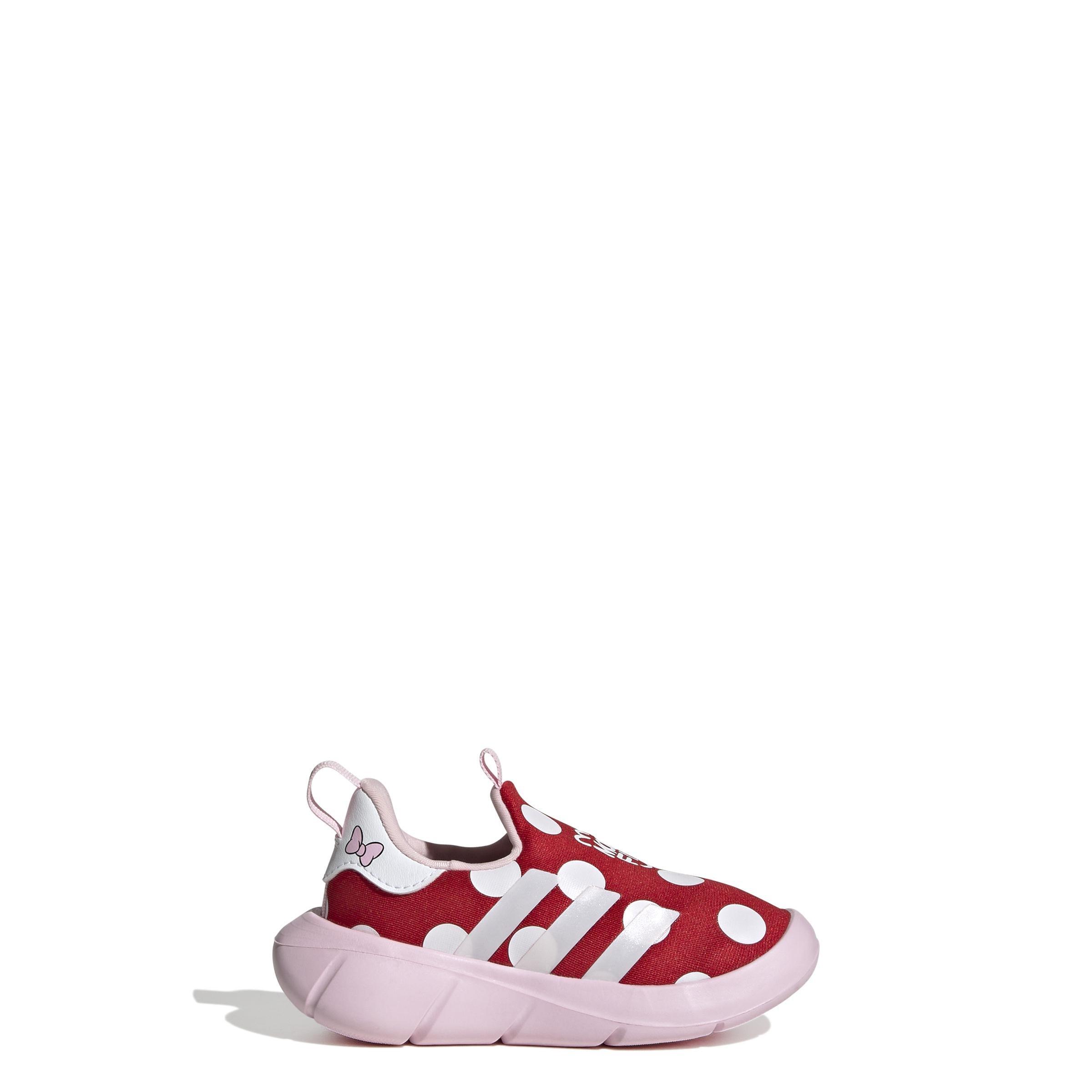 Unisex Kids Disney Monofit Trainer Lifestyle Slip-On Shoes, Red, A901_ONE, large image number 13