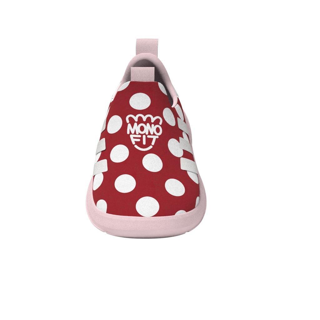 Unisex Kids Disney Monofit Trainer Lifestyle Slip-On Shoes, Red, A901_ONE, large image number 15