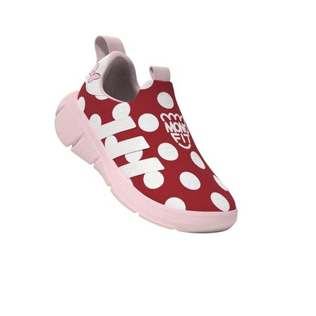 Unisex Kids Disney Monofit Trainer Lifestyle Slip-On Shoes, Red, A901_ONE, large image number 16