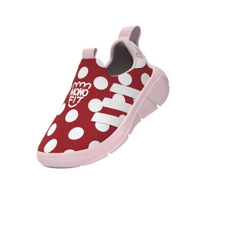 Unisex Kids Disney Monofit Trainer Lifestyle Slip-On Shoes, Red, A901_ONE, large image number 21