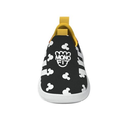 Unisex Kids Disney X Monofit Trainer Lifestyle Slip-On Shoes, Black, A901_ONE, large image number 11