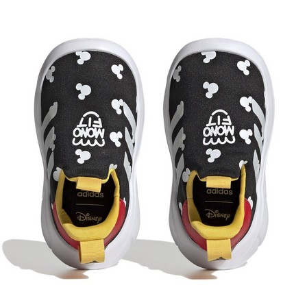 Unisex Kids Disney X Monofit Trainer Lifestyle Slip-On Shoes, Black, A901_ONE, large image number 19