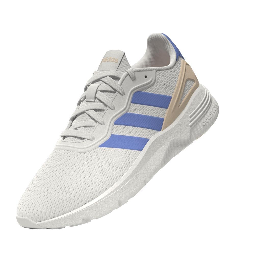 Nebzed Cloudfoam Lifestyle Running Shoes, White, A901_ONE, large image number 7