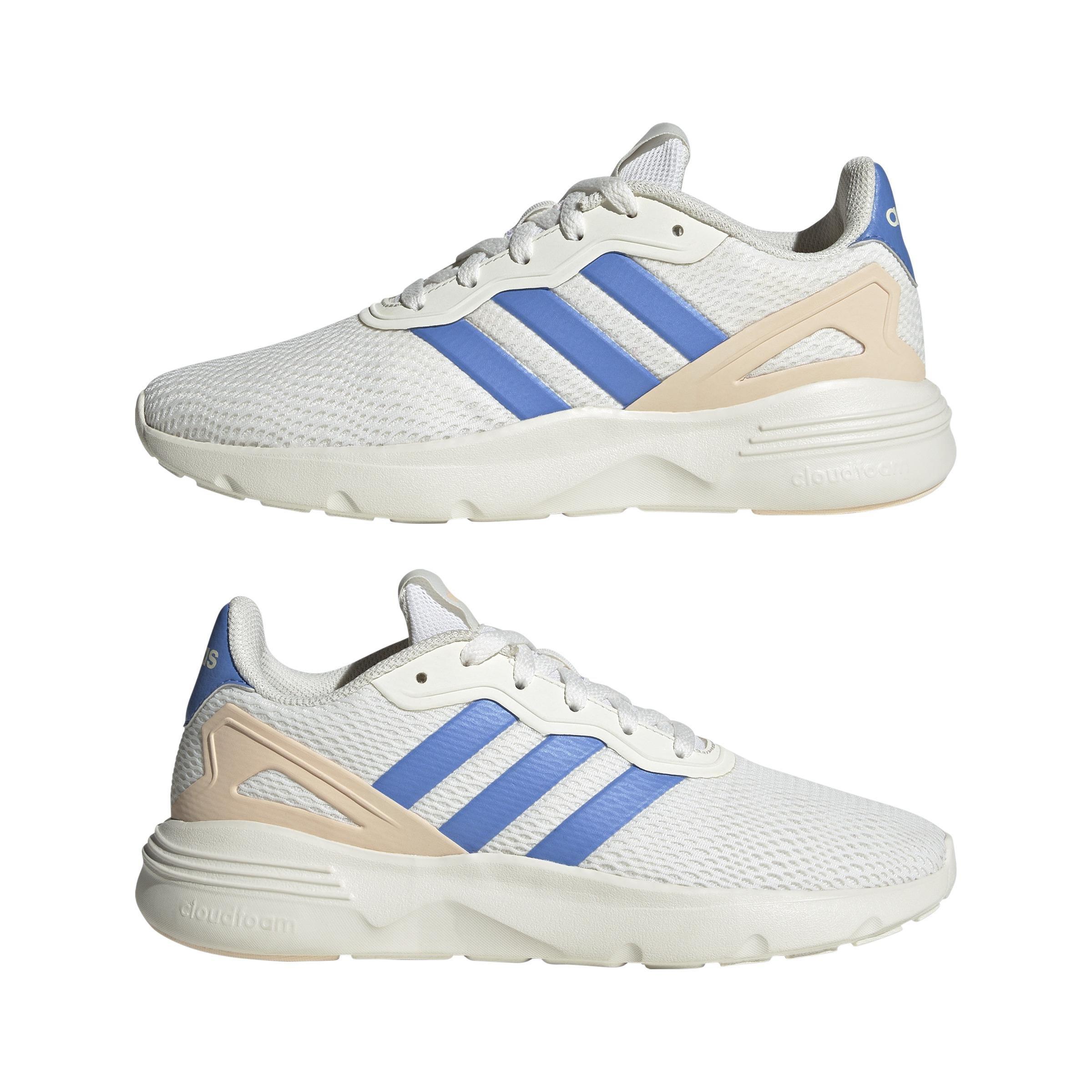 Nebzed Cloudfoam Lifestyle Running Shoes, White, A901_ONE, large image number 11