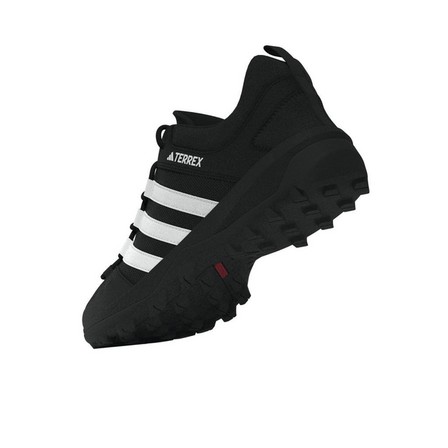 Unisex Terrex Daroga Plus Canvas Hiking Shoes, Black, A901_ONE, large image number 7