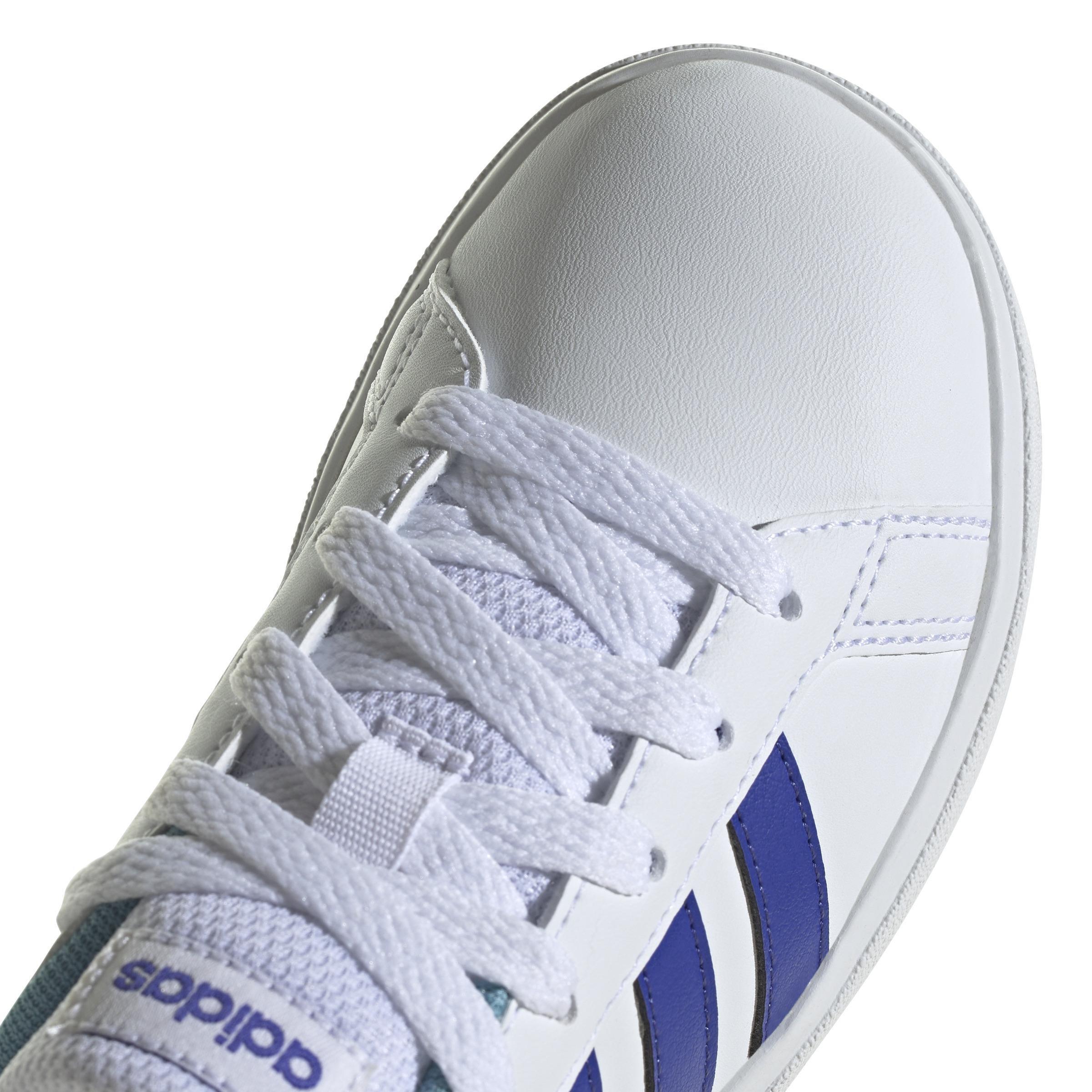 Unisex Kids Grand Court Lifestyle Tennis Lace-Up Shoes, White, A901_ONE, large image number 2