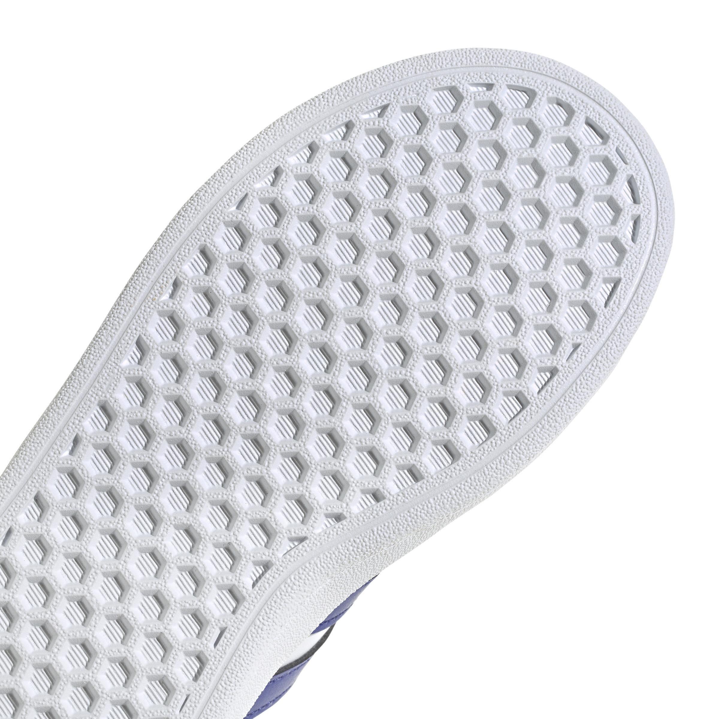 Unisex Kids Grand Court Elastic Lace And Top Strap Shoes, White, , large image number 2