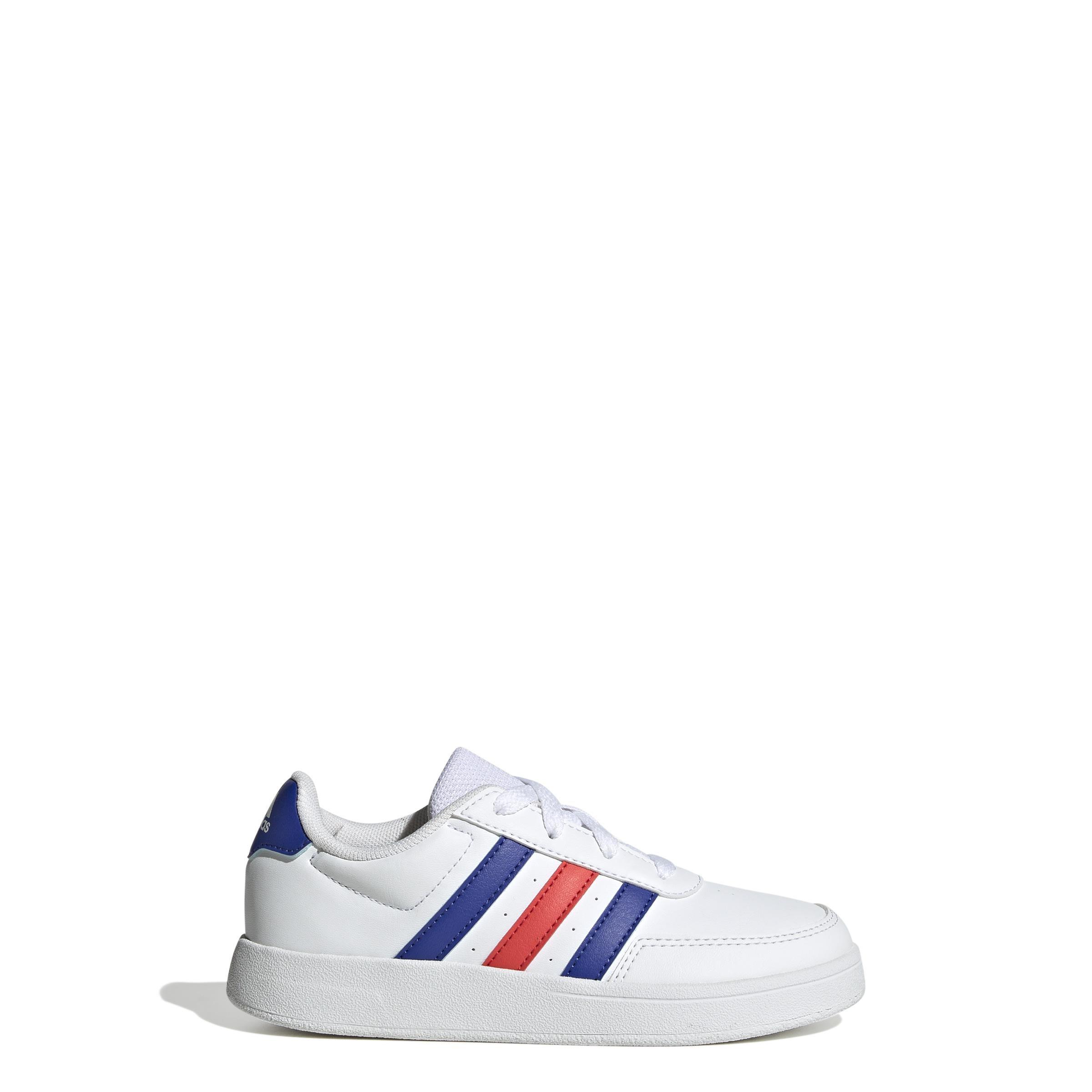 Unisex Kids Breaknet Lifestyle Court Lace Shoes, White, A901_ONE, large image number 5