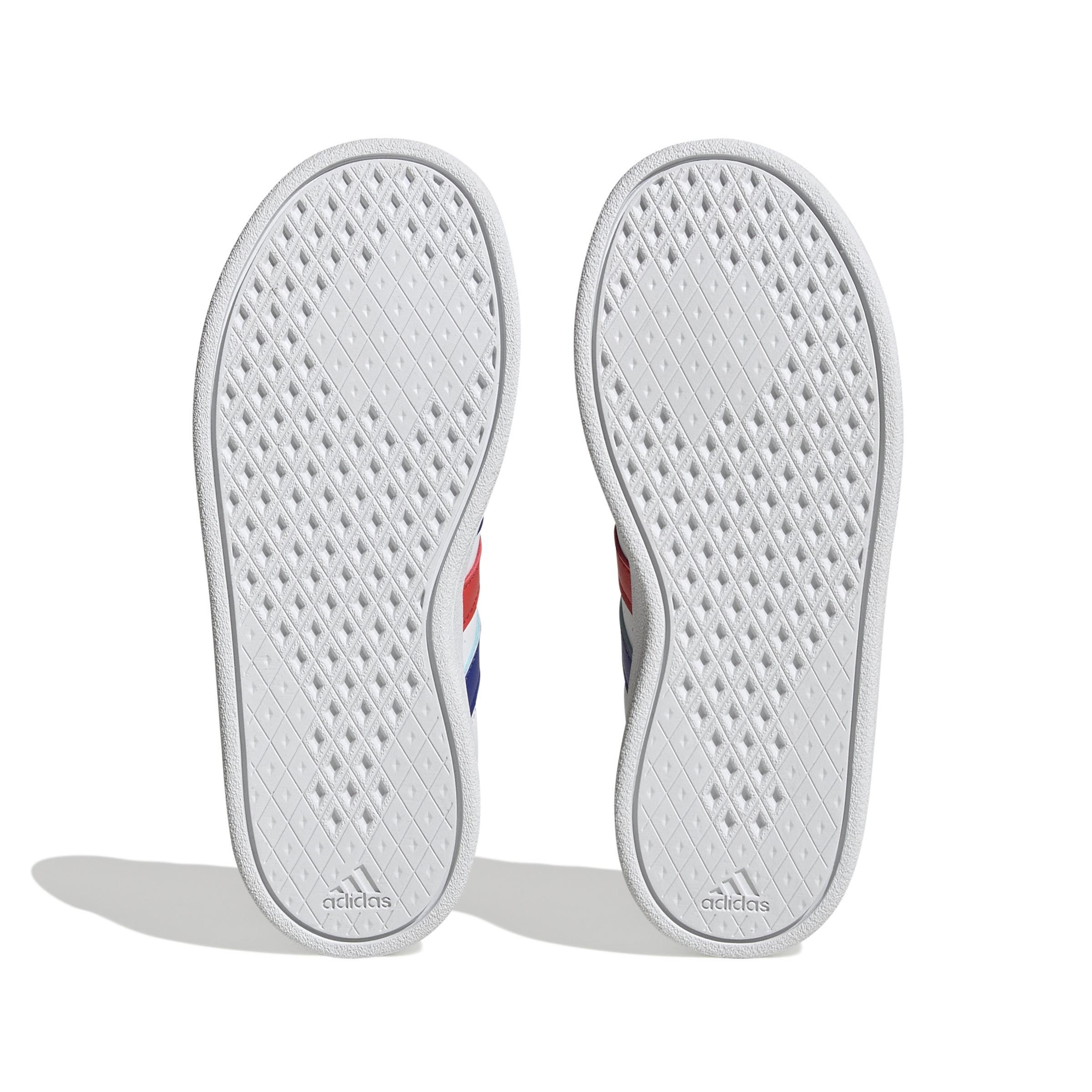 Unisex Kids Breaknet Lifestyle Court Lace Shoes, White, , large image number 6