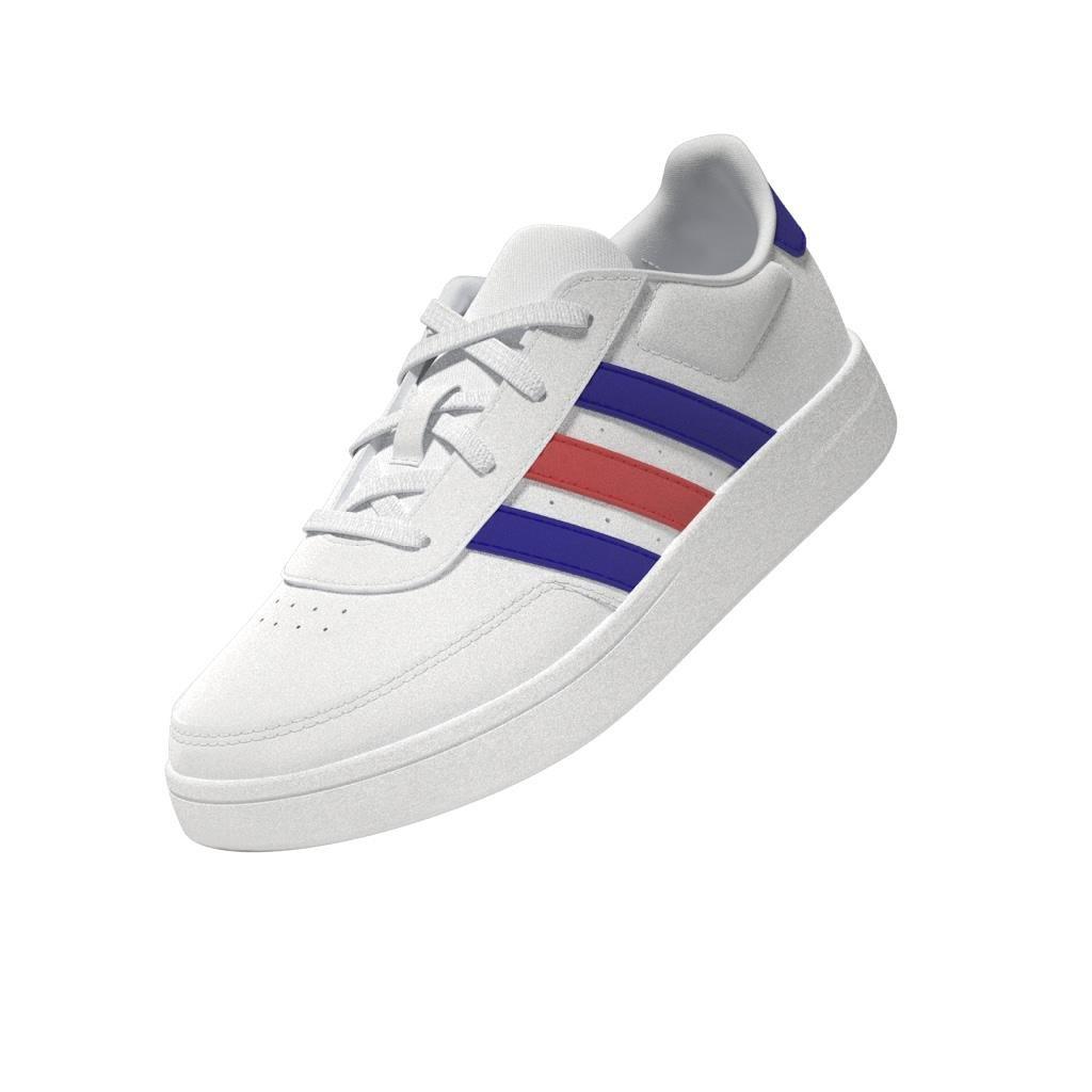 Unisex Kids Breaknet Lifestyle Court Lace Shoes, White, , large image number 13