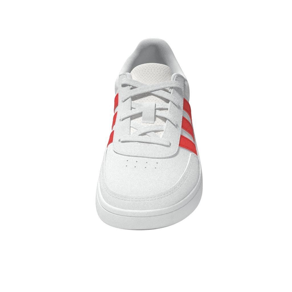 Unisex Kids Breaknet Lifestyle Court Lace Shoes, White, A901_ONE, large image number 5