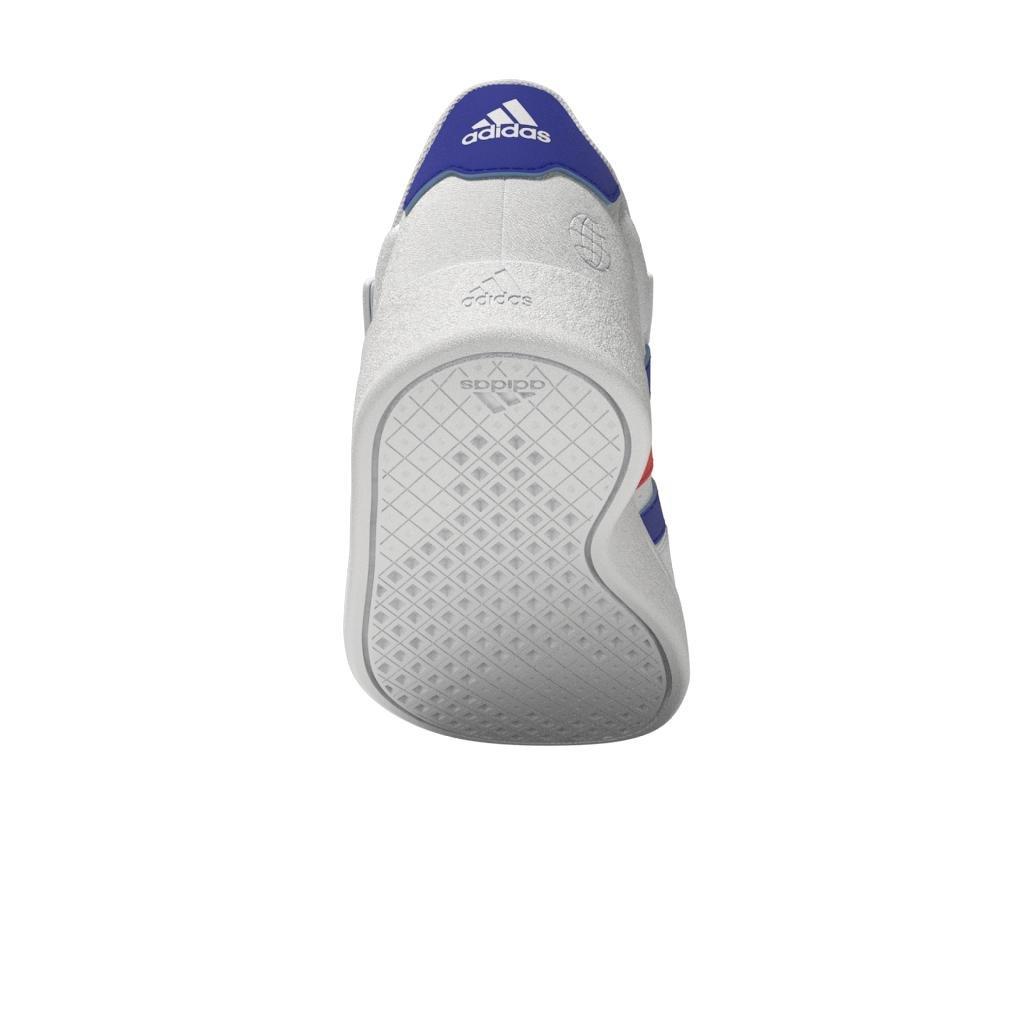 Unisex Kids Breaknet Lifestyle Court Elastic Lace and Top Strap Shoes, White, , large image number 12