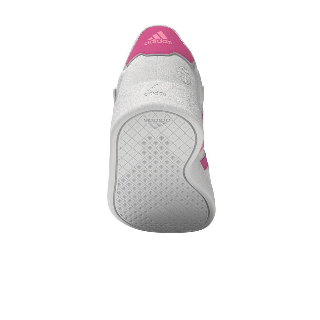Unisex Kids Breaknet Lifestyle Court Elastic Lace and Top Strap Shoes, White, , large image number 11