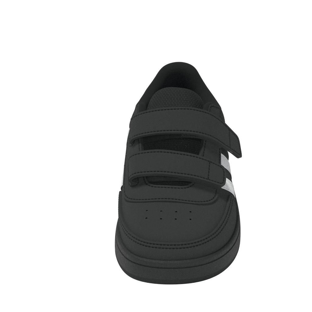 Unisex Kids Breaknet Lifestyle Court Two-Strap Hook-And-Loop Shoes, Black, A901_ONE, large image number 13