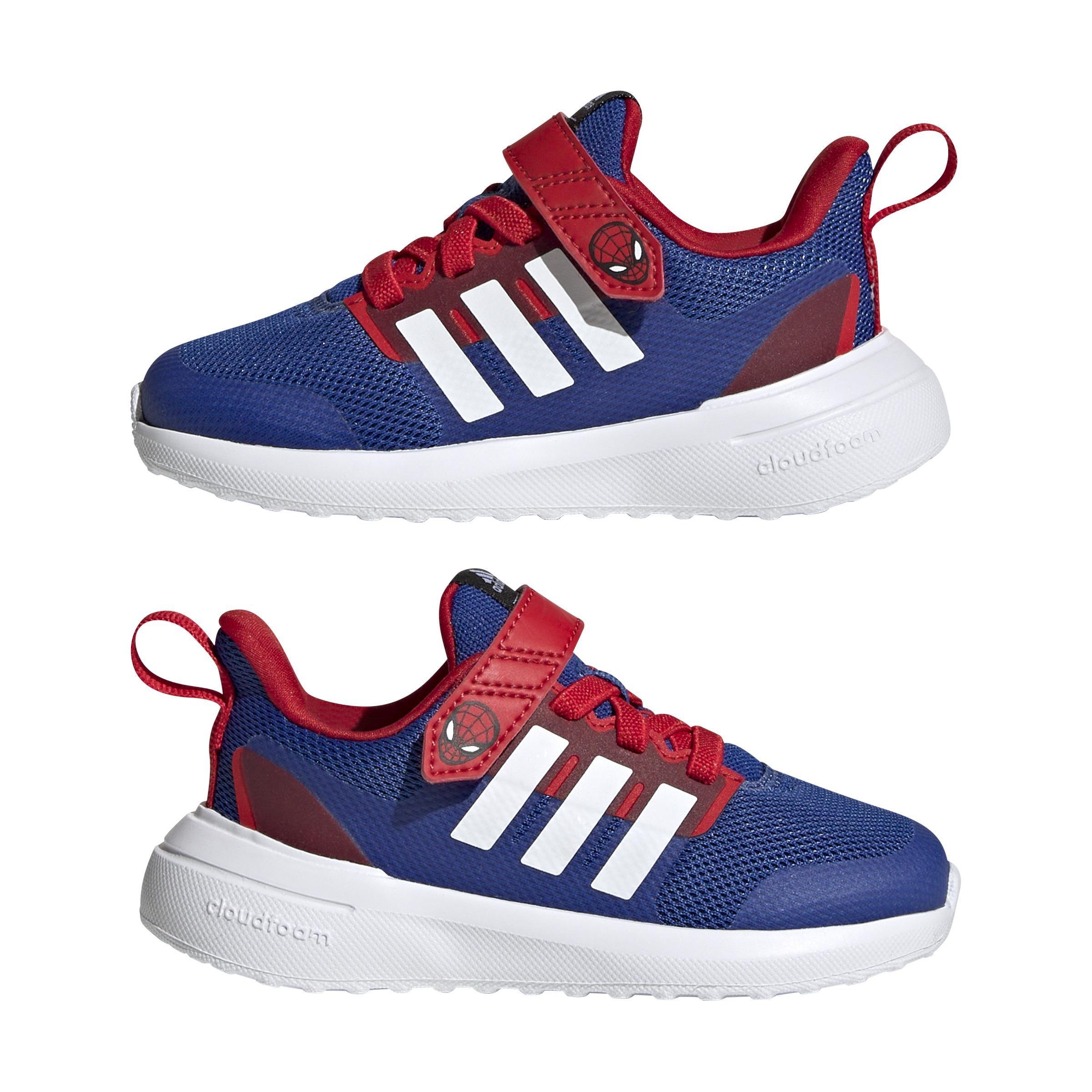 Unisex Kids Marvel Fortarun 2.0 Spider-Man Elastic Lace Shoes, Blue, A901_ONE, large image number 6