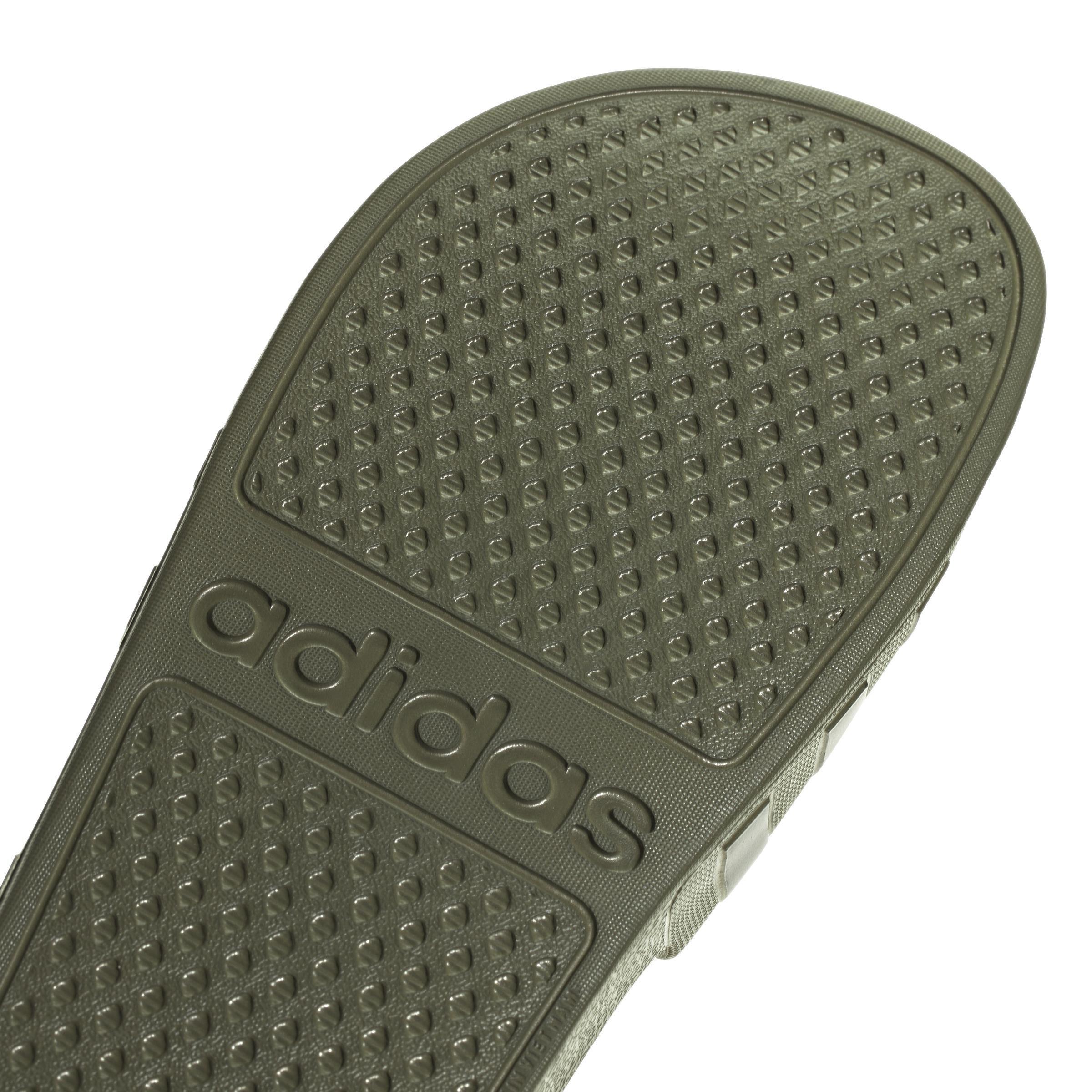 Adilette Aqua Slides, Green, A901_ONE, large image number 3