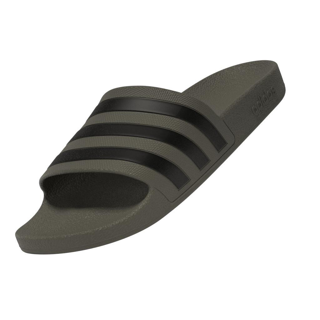 Unisex Adilette Aqua Slides, Green, , large image number 4