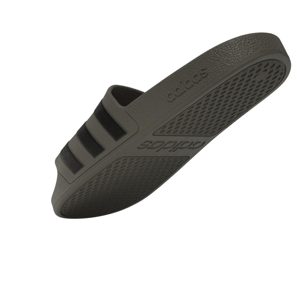 Unisex Adilette Aqua Slides, Green, , large image number 9