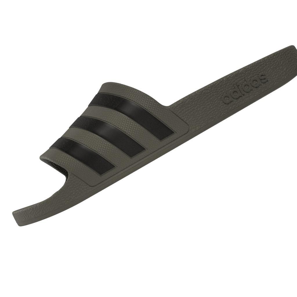 Unisex Adilette Aqua Slides, Green, , large image number 12