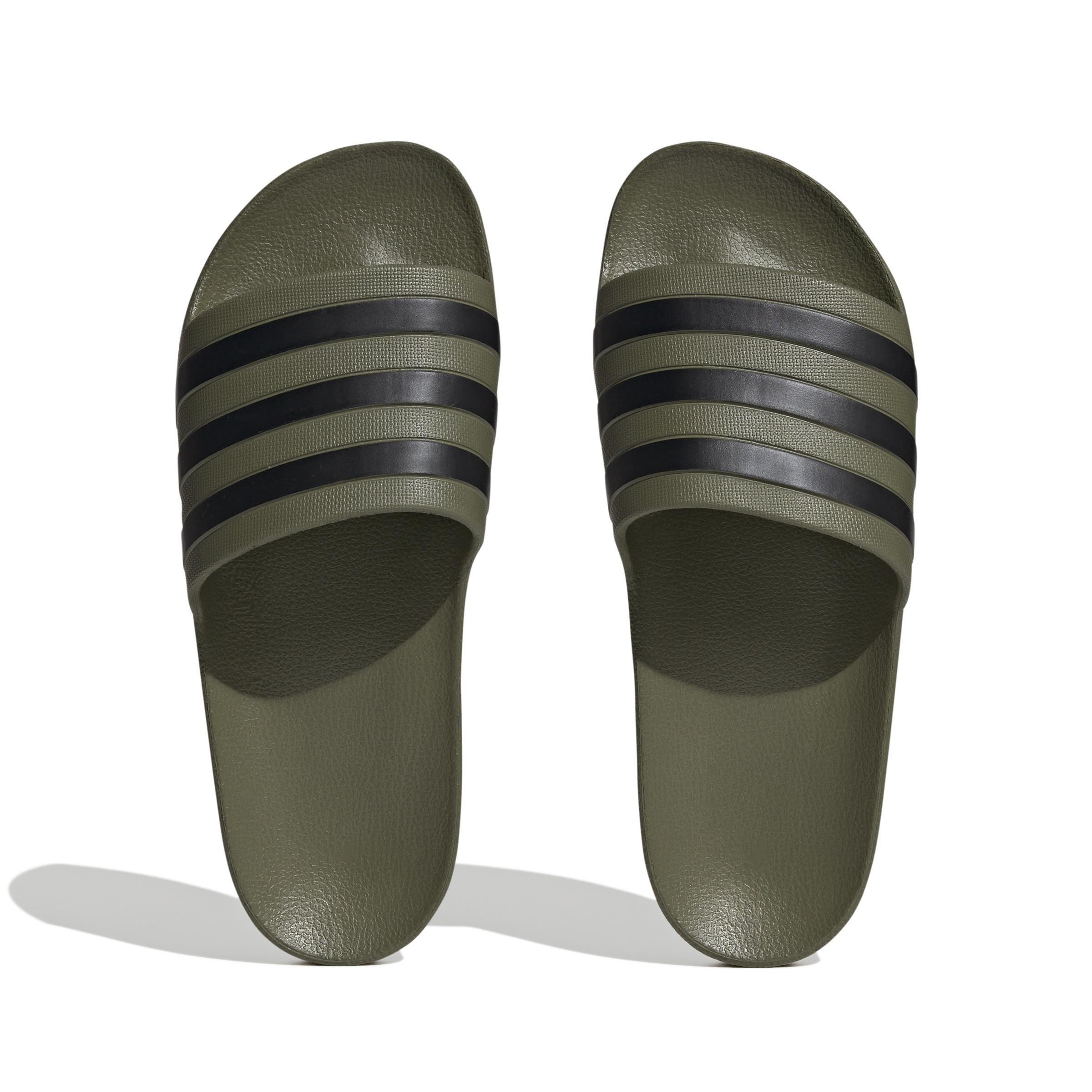 Unisex Adilette Aqua Slides, Green, , large image number 14