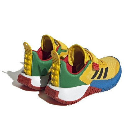 Kids Unisex Adidas Dna X Lego Elastic Lace And Top Strap Shoes, Yellow, A901_ONE, large image number 1