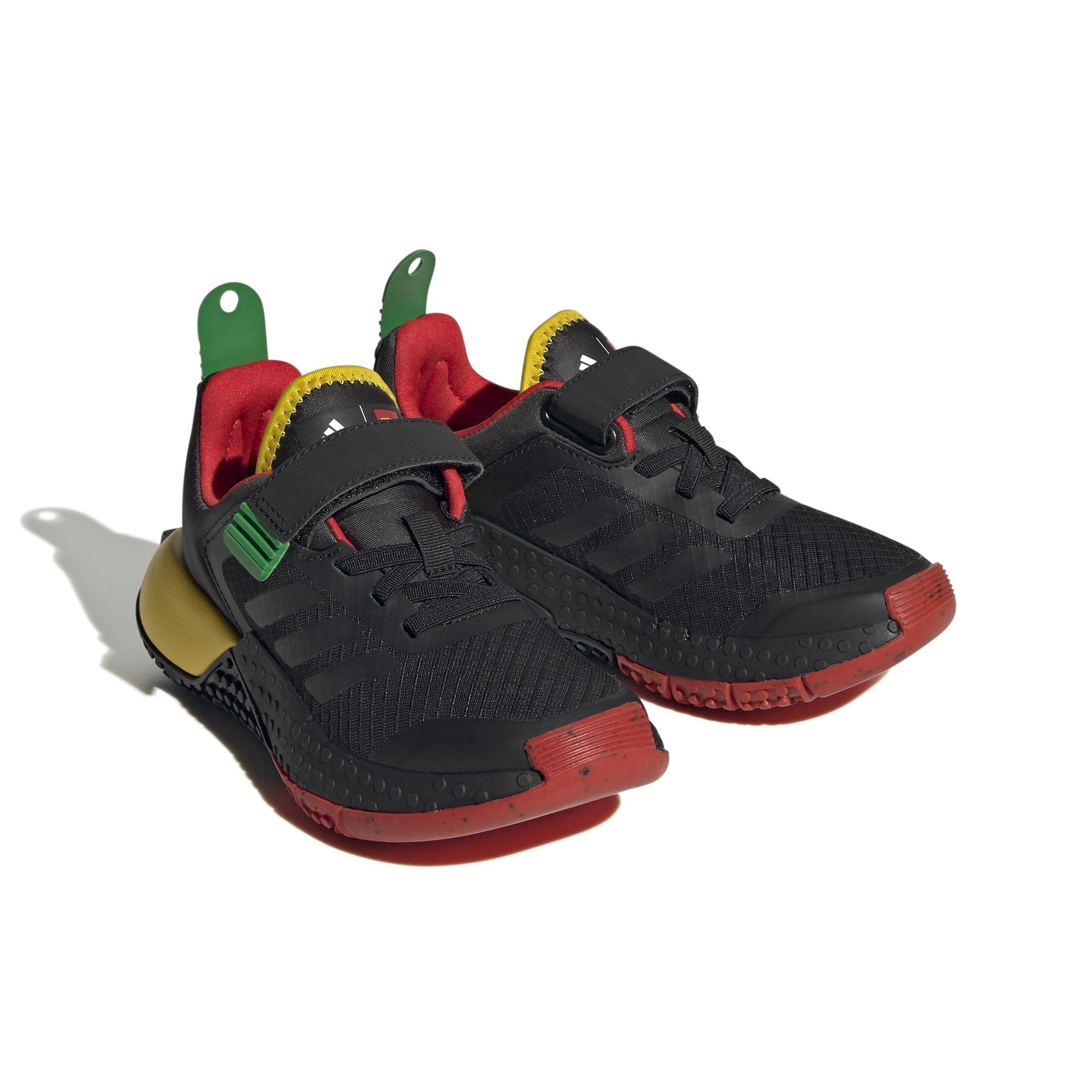 Unisex Kids Dna X Lego Elastic Lace And Top Strap Shoes, Black, , large image number 0