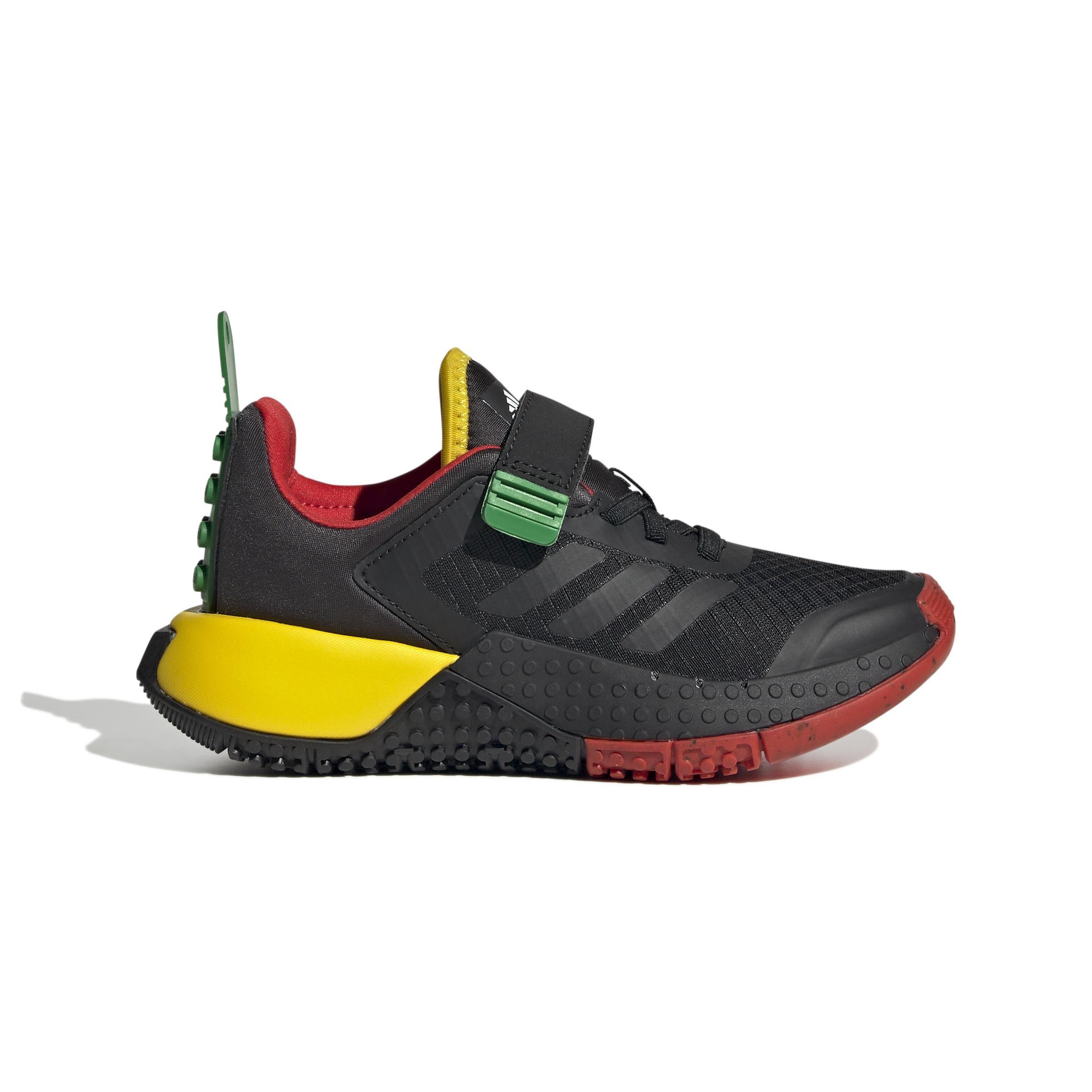 Unisex Kids Dna X Lego Elastic Lace And Top Strap Shoes, Black, , large image number 4