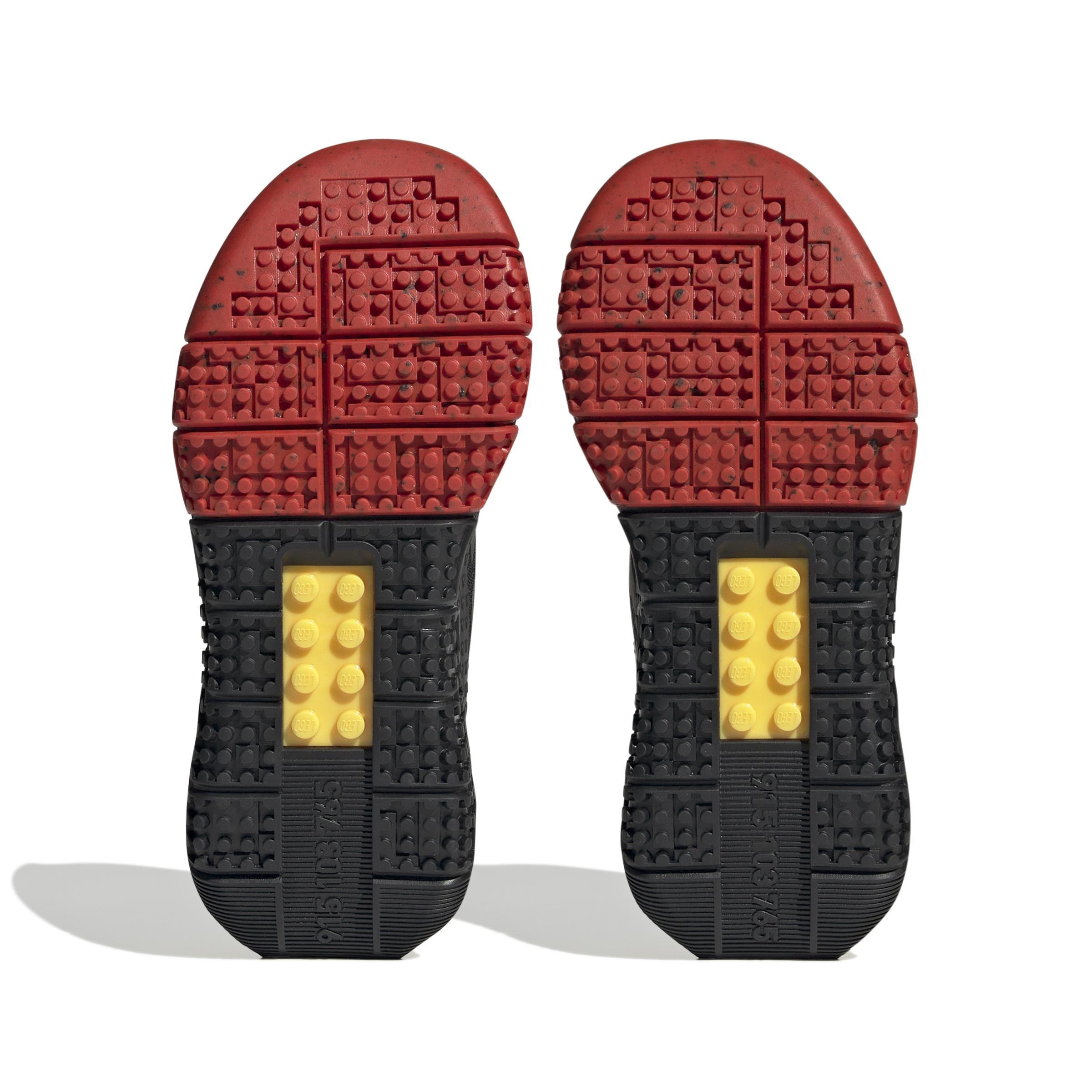 Unisex Kids Dna X Lego Elastic Lace And Top Strap Shoes, Black, , large image number 6