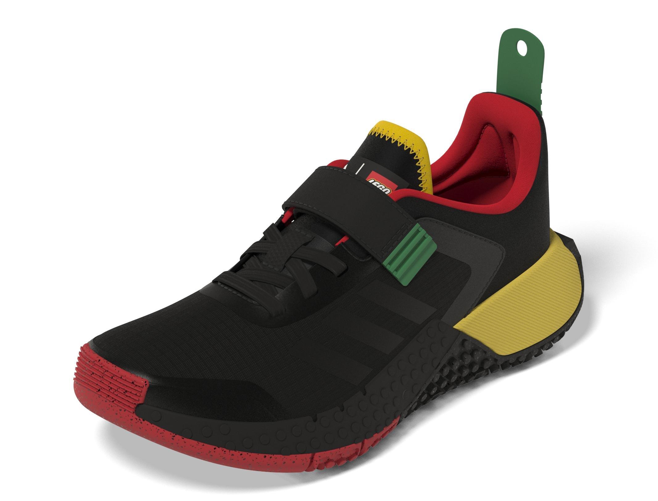 Unisex Kids Dna X Lego Elastic Lace And Top Strap Shoes, Black, , large image number 11