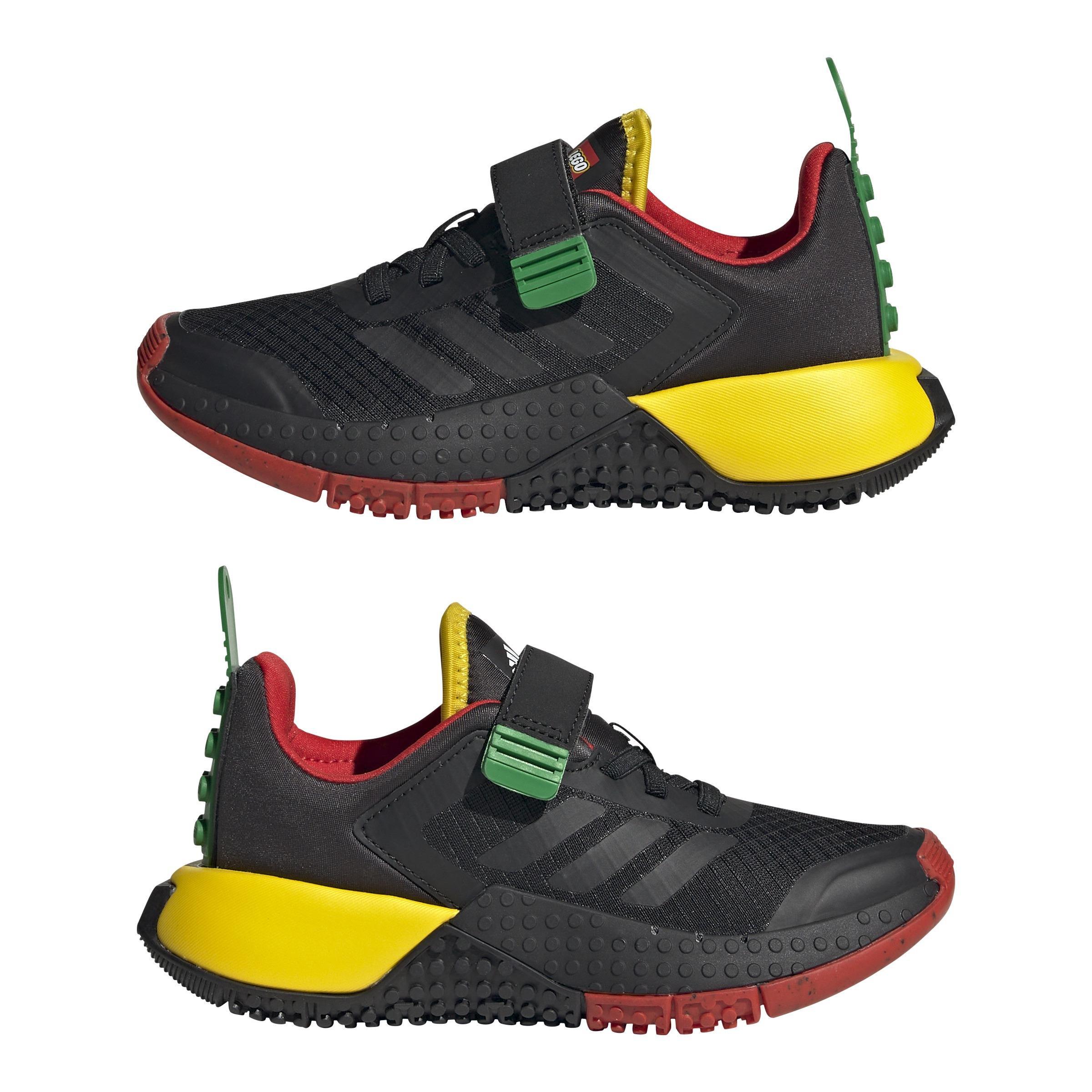 Unisex Kids Dna X Lego Elastic Lace And Top Strap Shoes, Black, , large image number 12