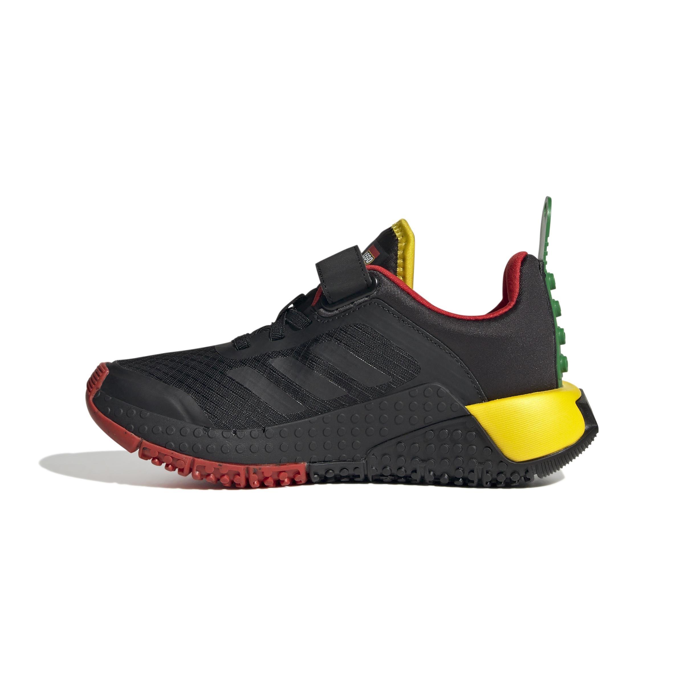 Unisex Kids Dna X Lego Elastic Lace And Top Strap Shoes, Black, , large image number 13
