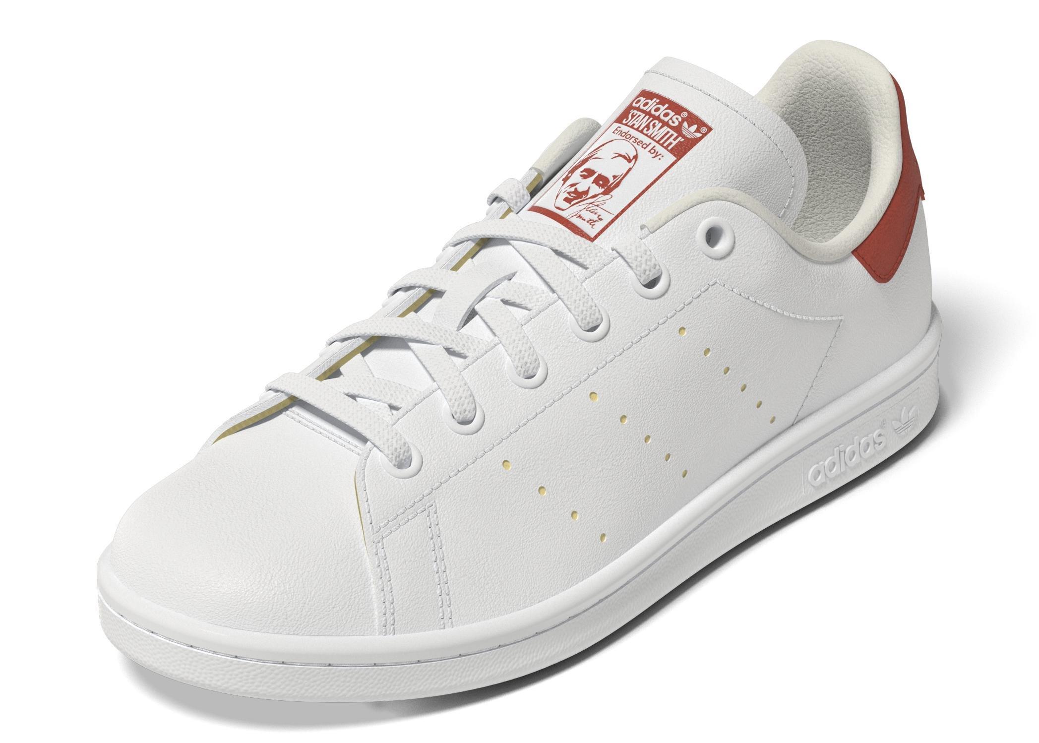 Unisex Kids Stan Smith Shoes, White, A901_ONE, large image number 14