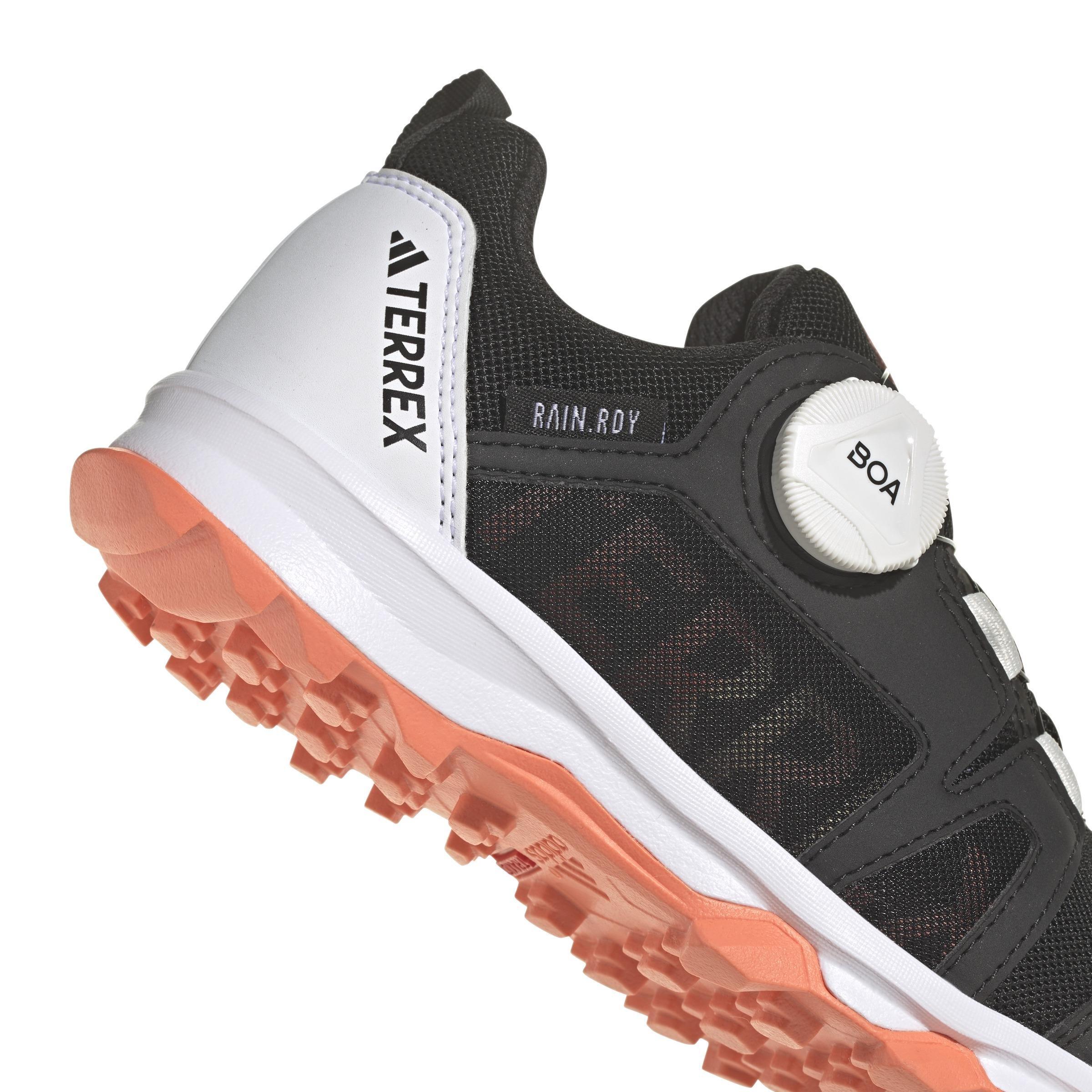 Unisex Kids Terrex Agravic BOA RAIN.RDY Trail Running Shoes, Black, , large image number 3