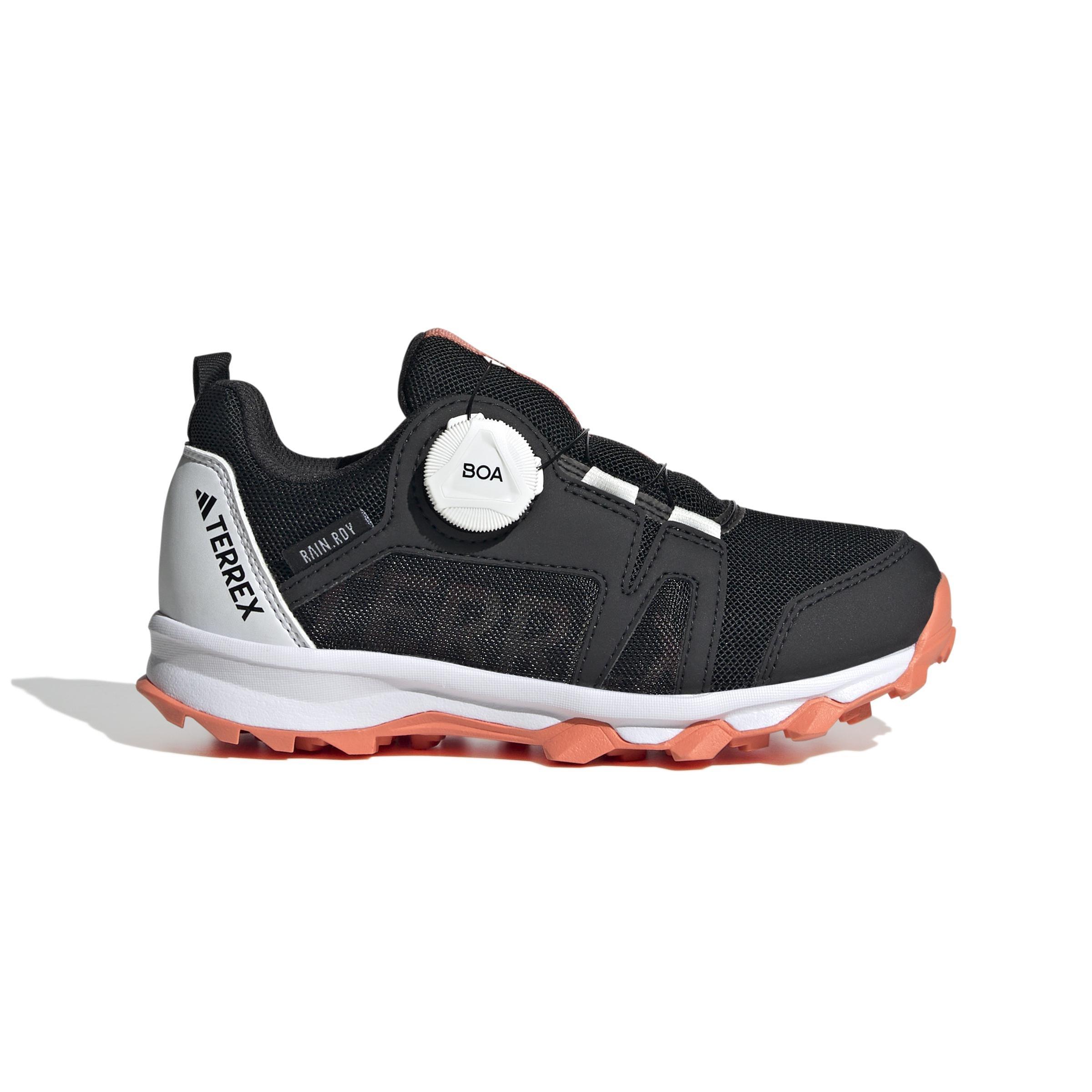 Unisex Kids Terrex Agravic BOA RAIN.RDY Trail Running Shoes, Black, , large image number 4
