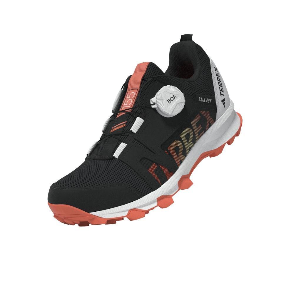Unisex Kids Terrex Agravic BOA RAIN.RDY Trail Running Shoes, Black, , large image number 5