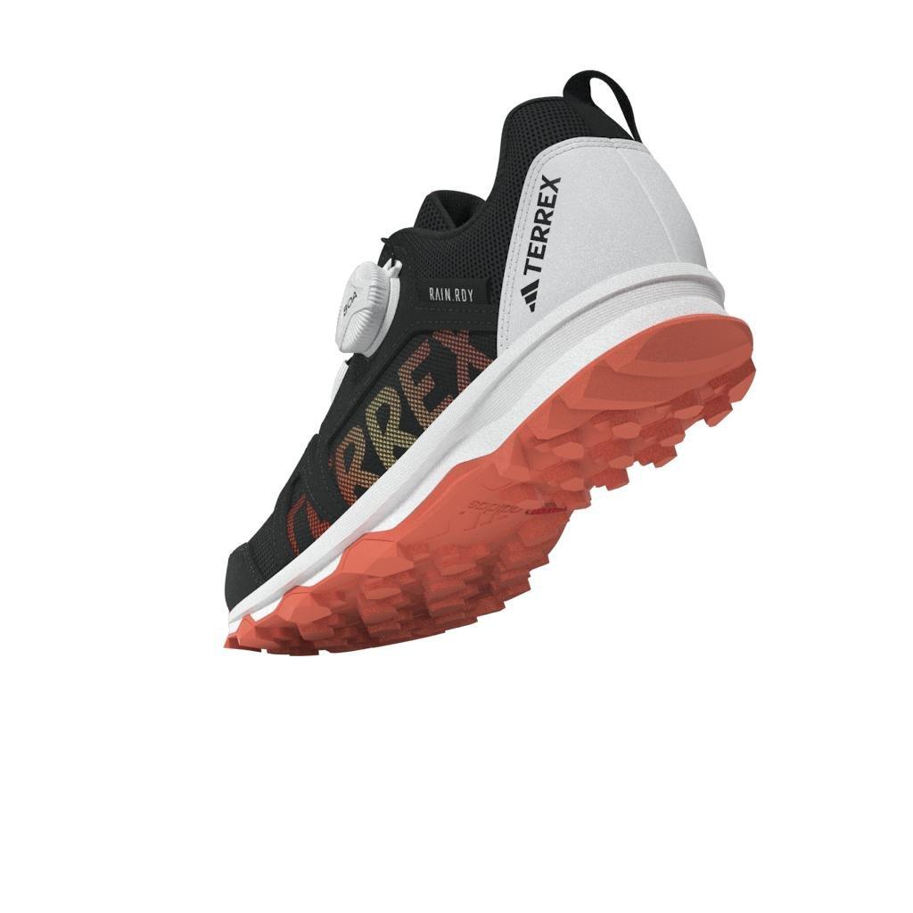 Unisex Kids Terrex Agravic BOA RAIN.RDY Trail Running Shoes, Black, , large image number 8