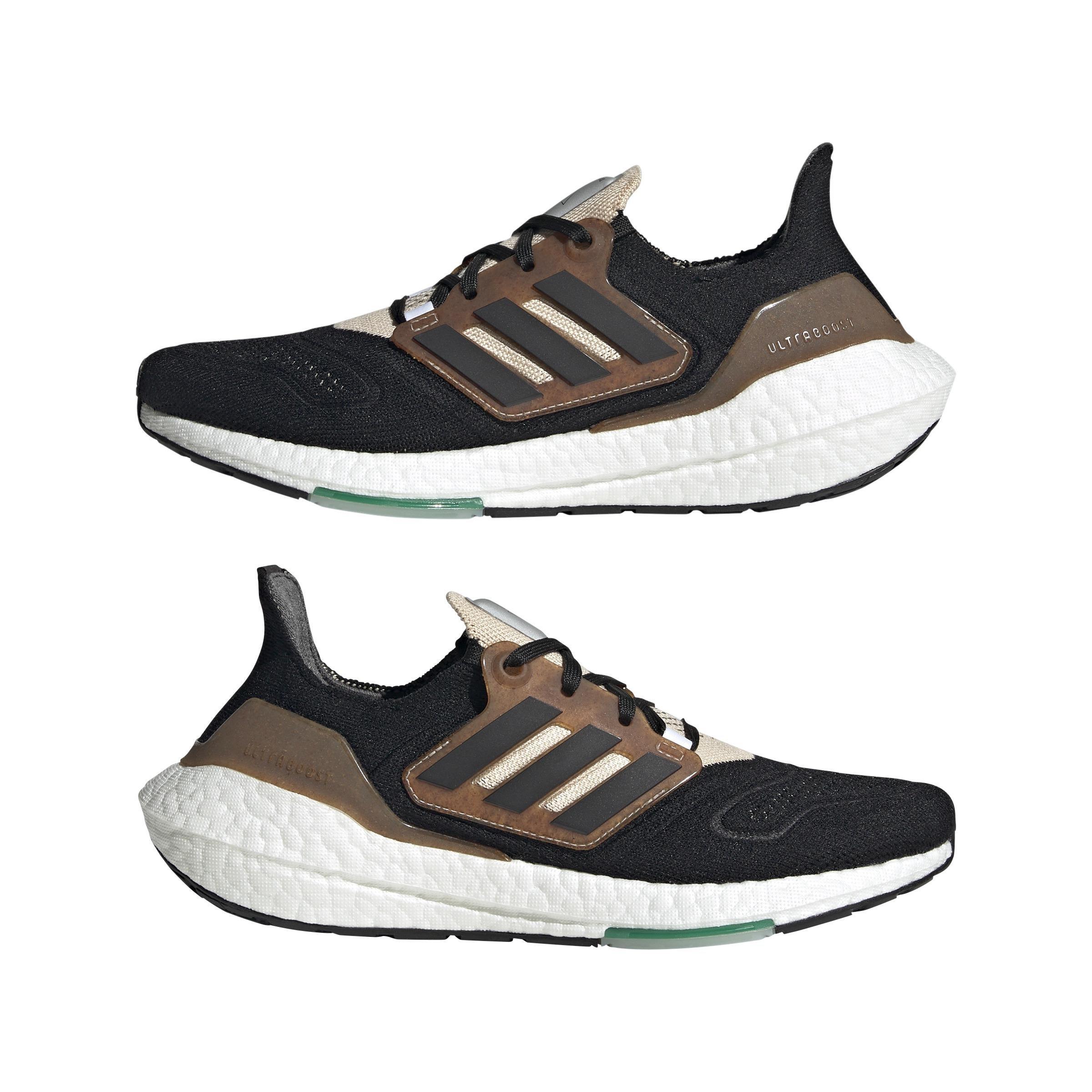 Adidas ultra boost 2025 womens tan and black