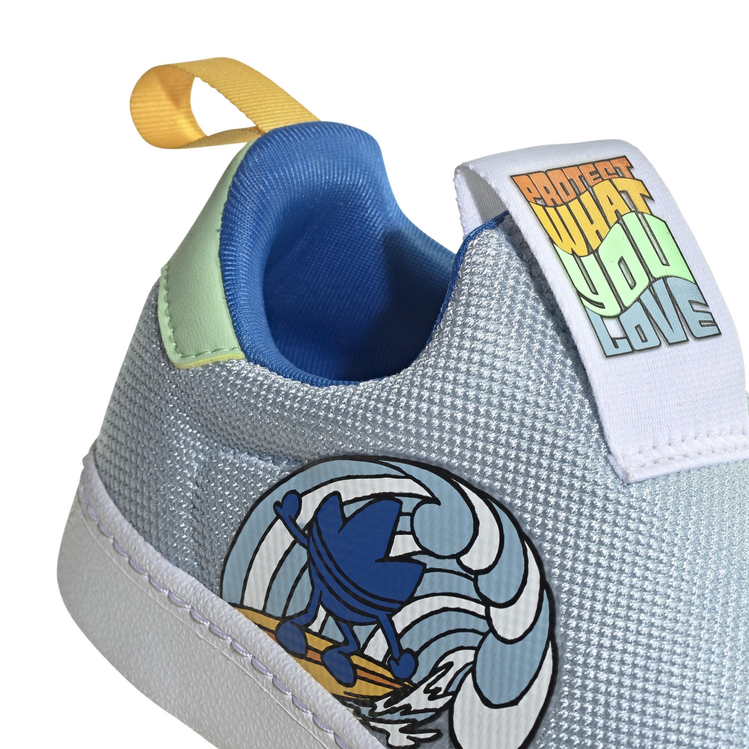 adidas Outlet Unisex Kids Superstar 360 Shoes, Blue | Azadea Lebanon