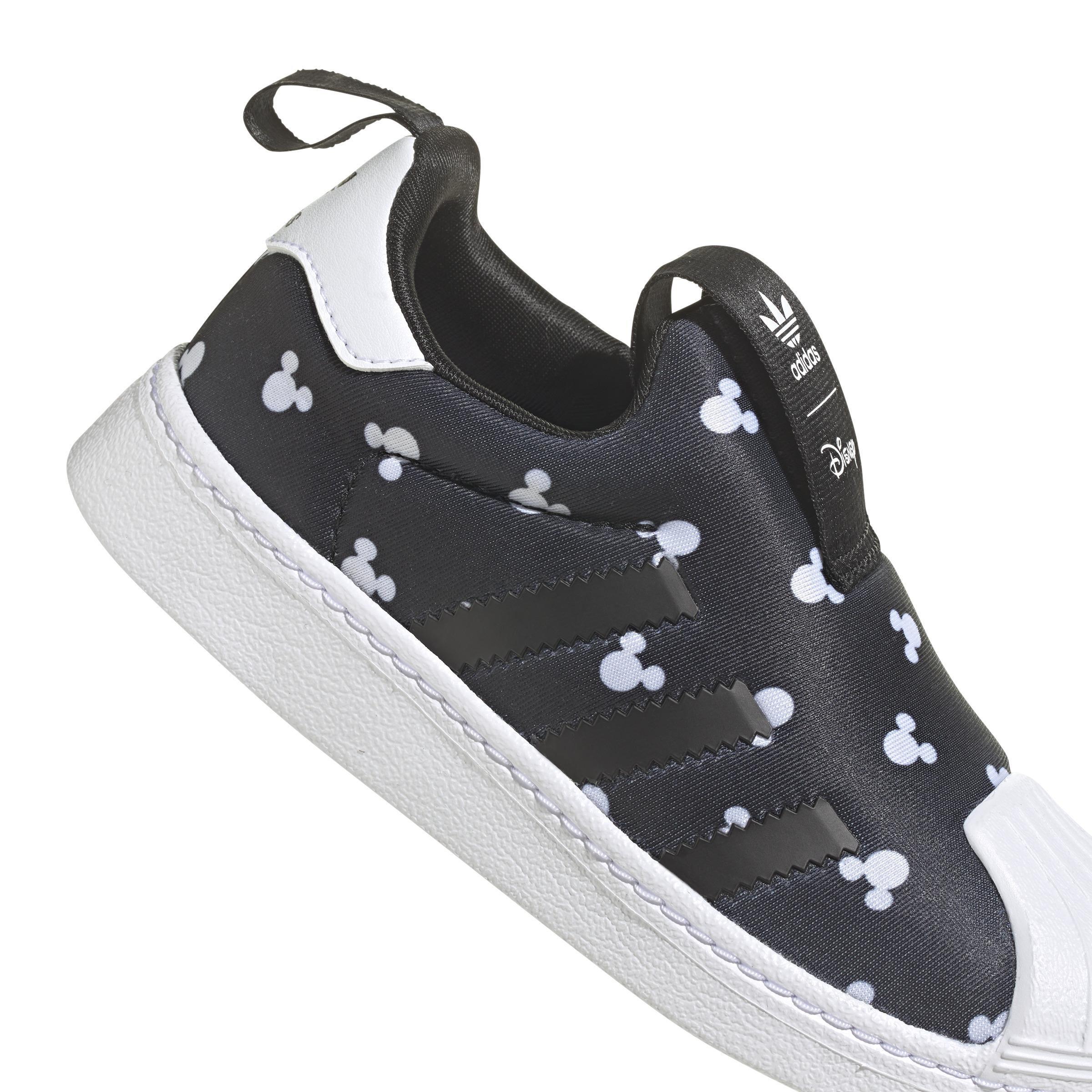 Unisex Kids Superstar 360 Shoes, Black
