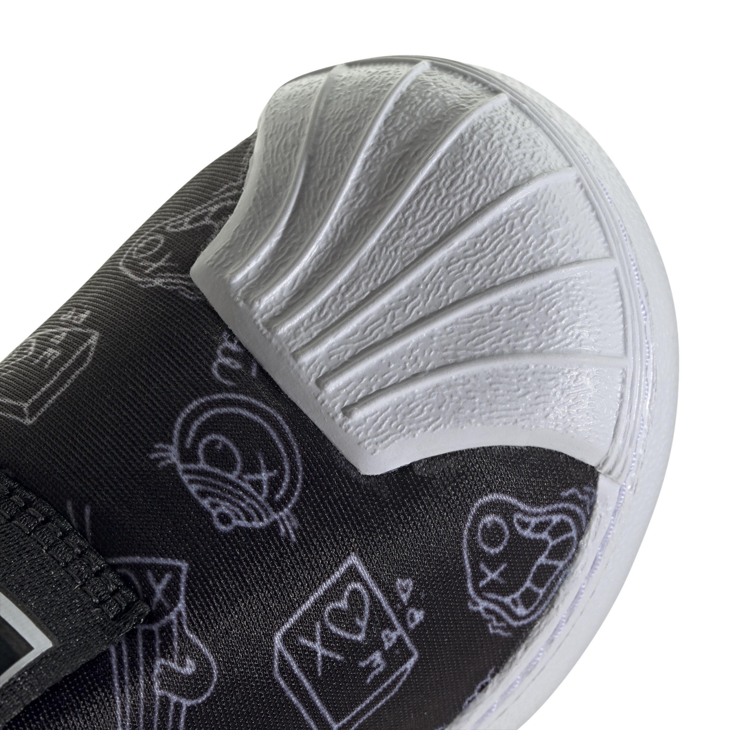Unisex Kids Superstar 360 Shoes, Black, , large image number 2