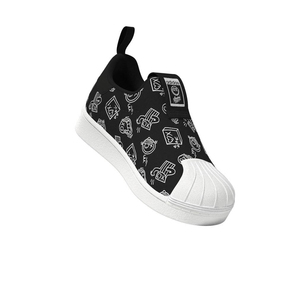 Unisex Kids Superstar 360 Shoes, Black, , large image number 17