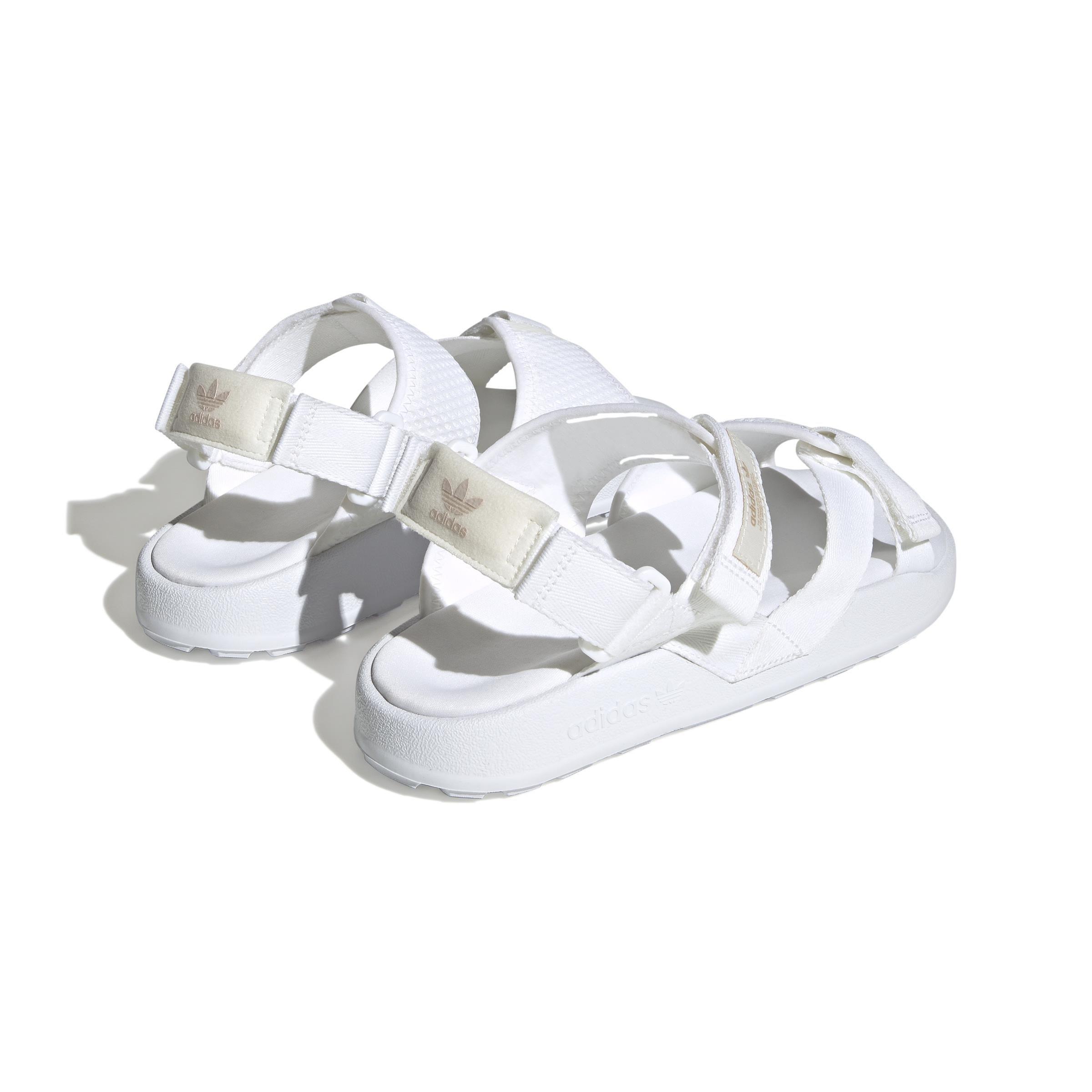 Adilette Adventure Sandals, White, A901_ONE, large image number 3