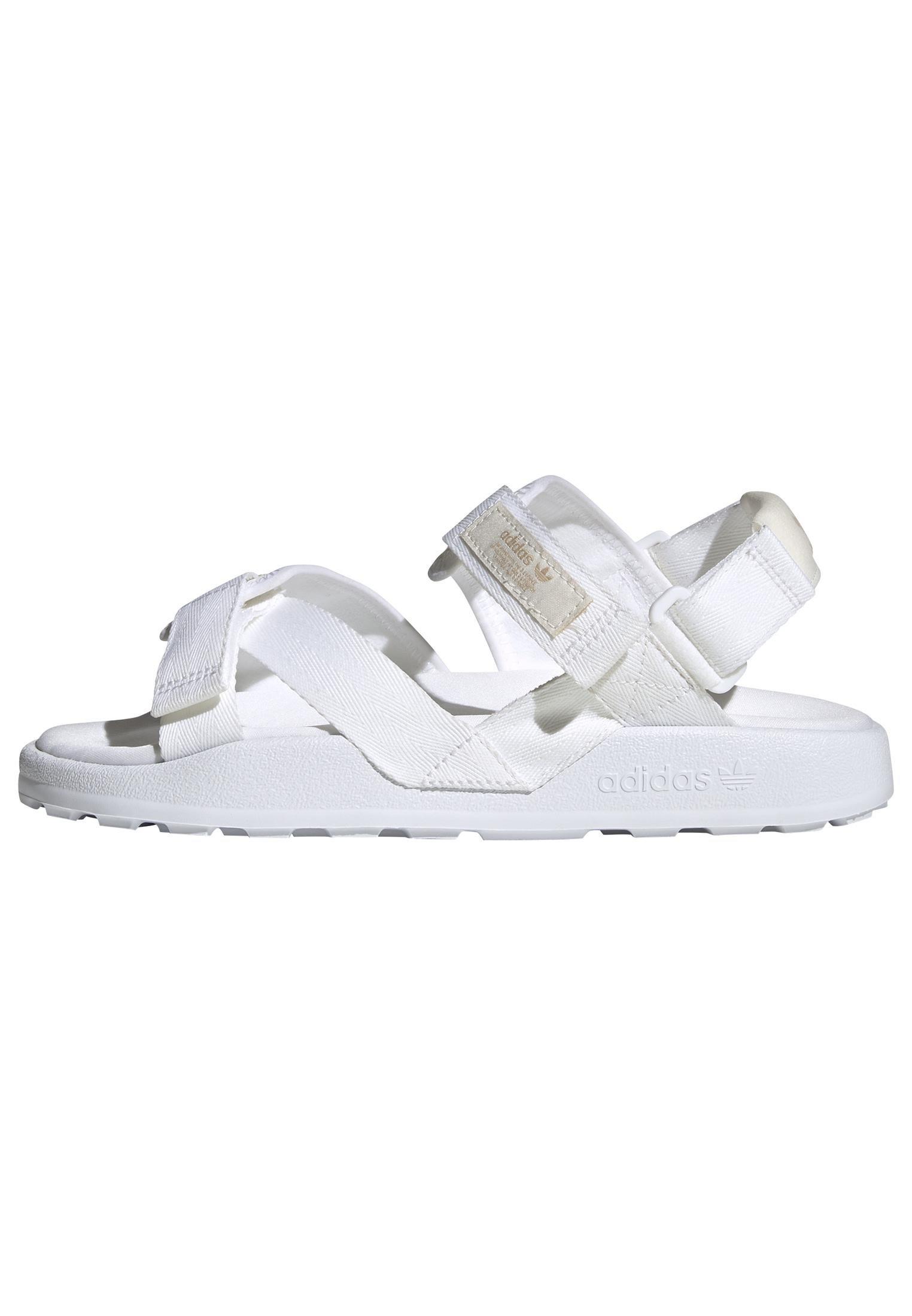 Adilette Adventure Sandals, White, A901_ONE, large image number 6