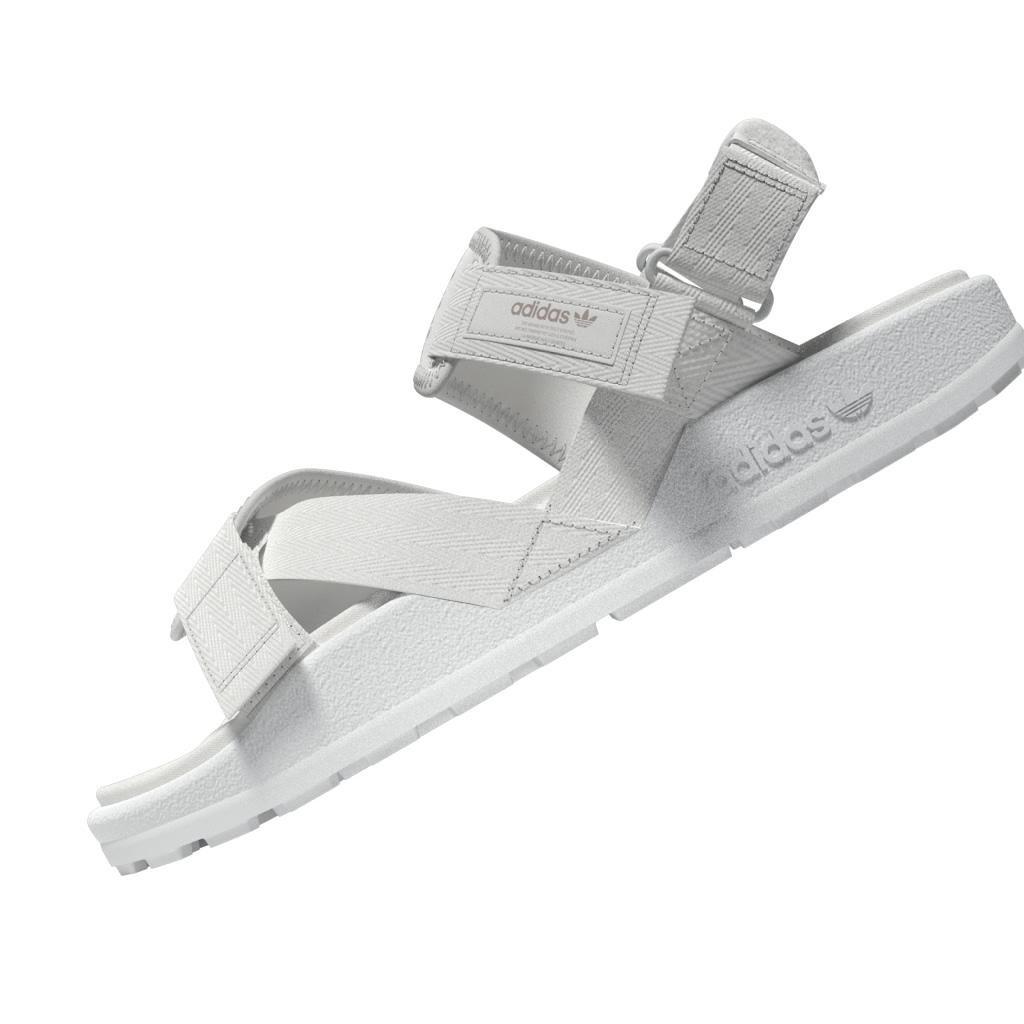 Adilette Adventure Sandals, White, A901_ONE, large image number 8