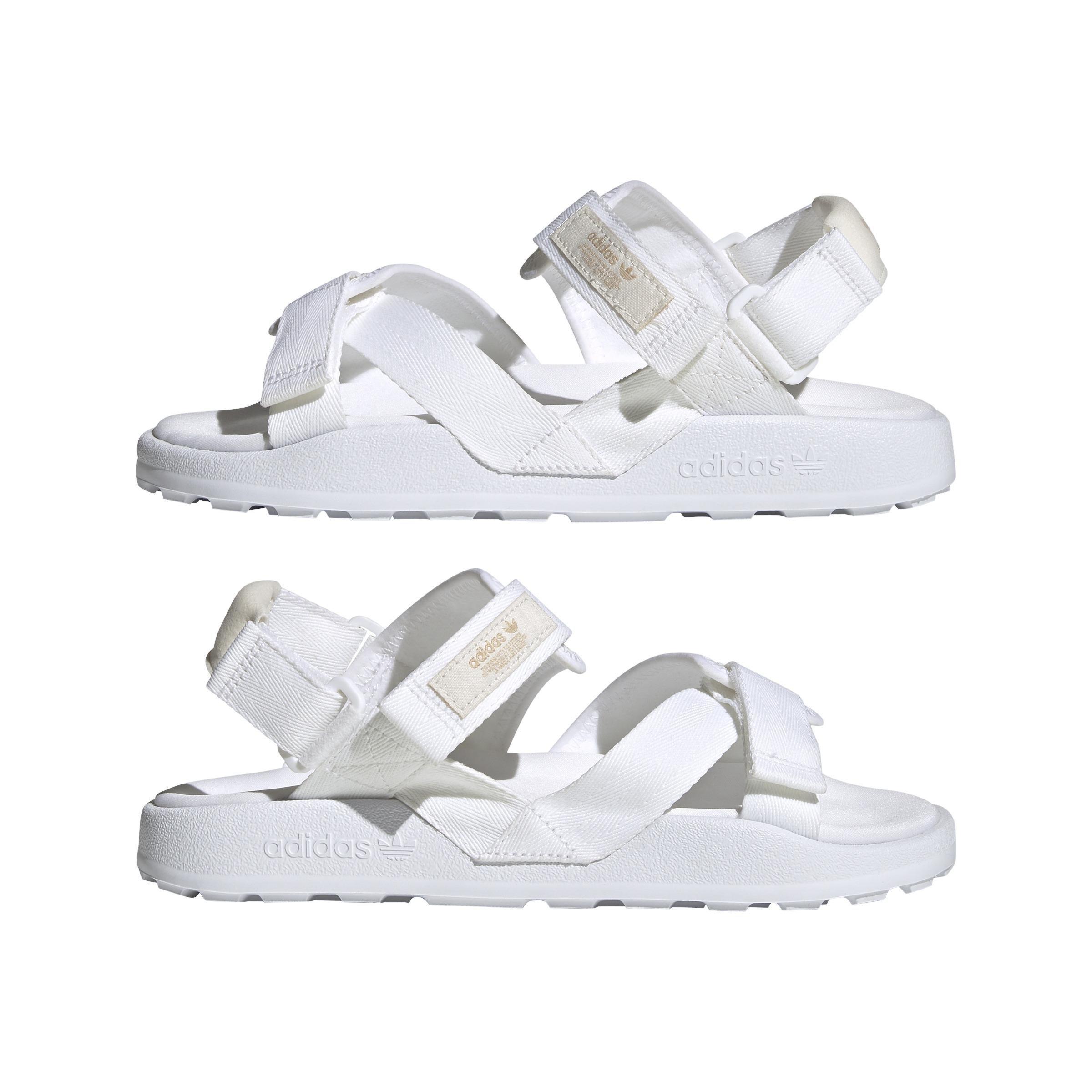 Adilette Adventure Sandals, White, A901_ONE, large image number 12