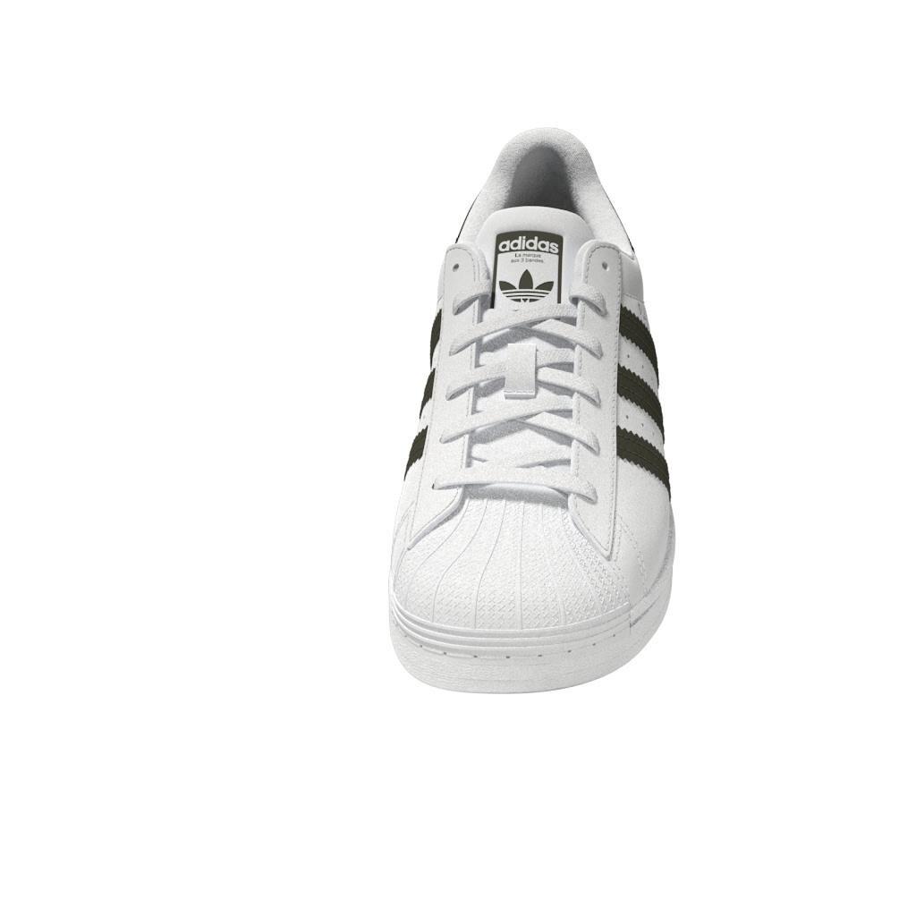 Unisex Kids Superstar Shoes, White, A901_ONE, large image number 6