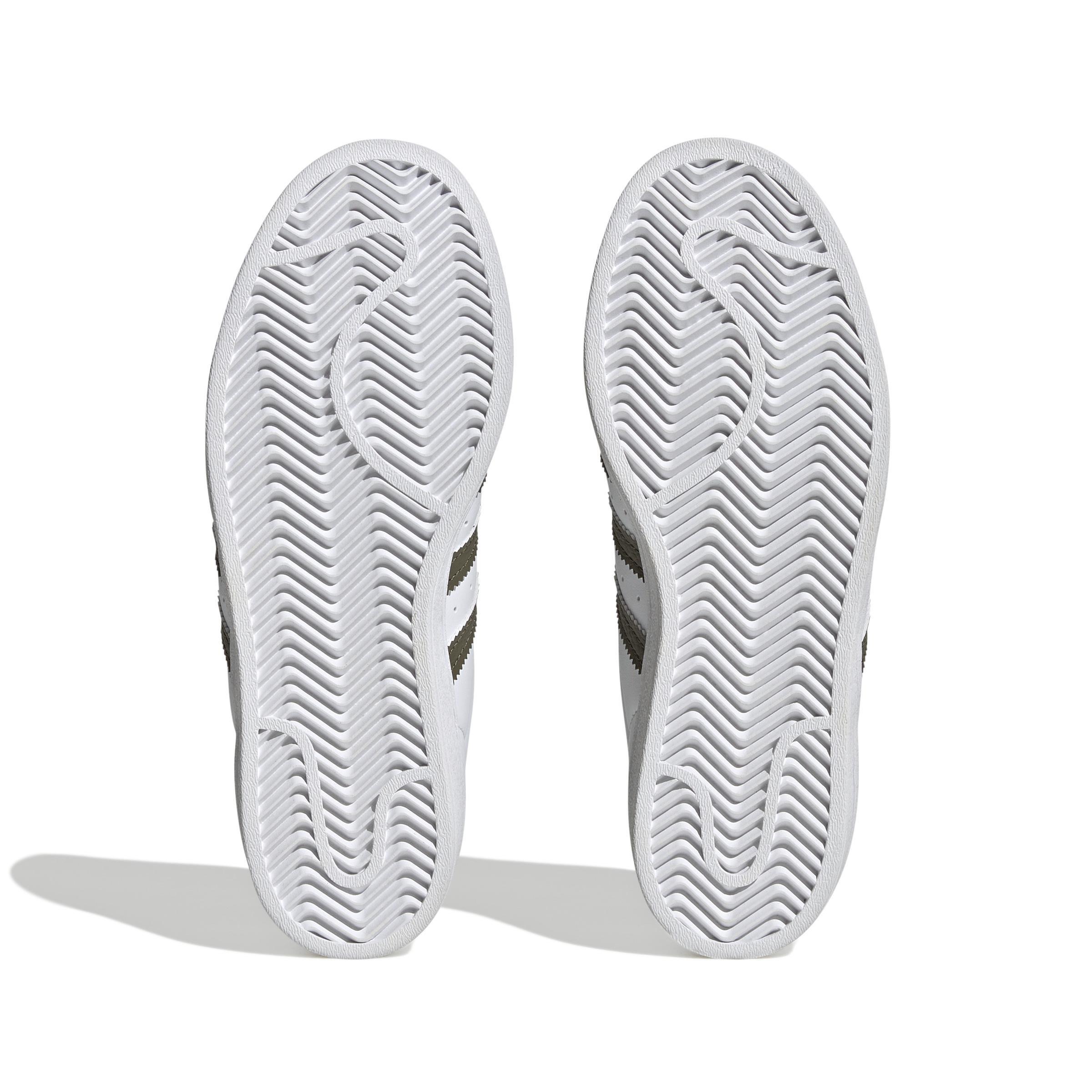 Unisex Kids Superstar Shoes, White, A901_ONE, large image number 8