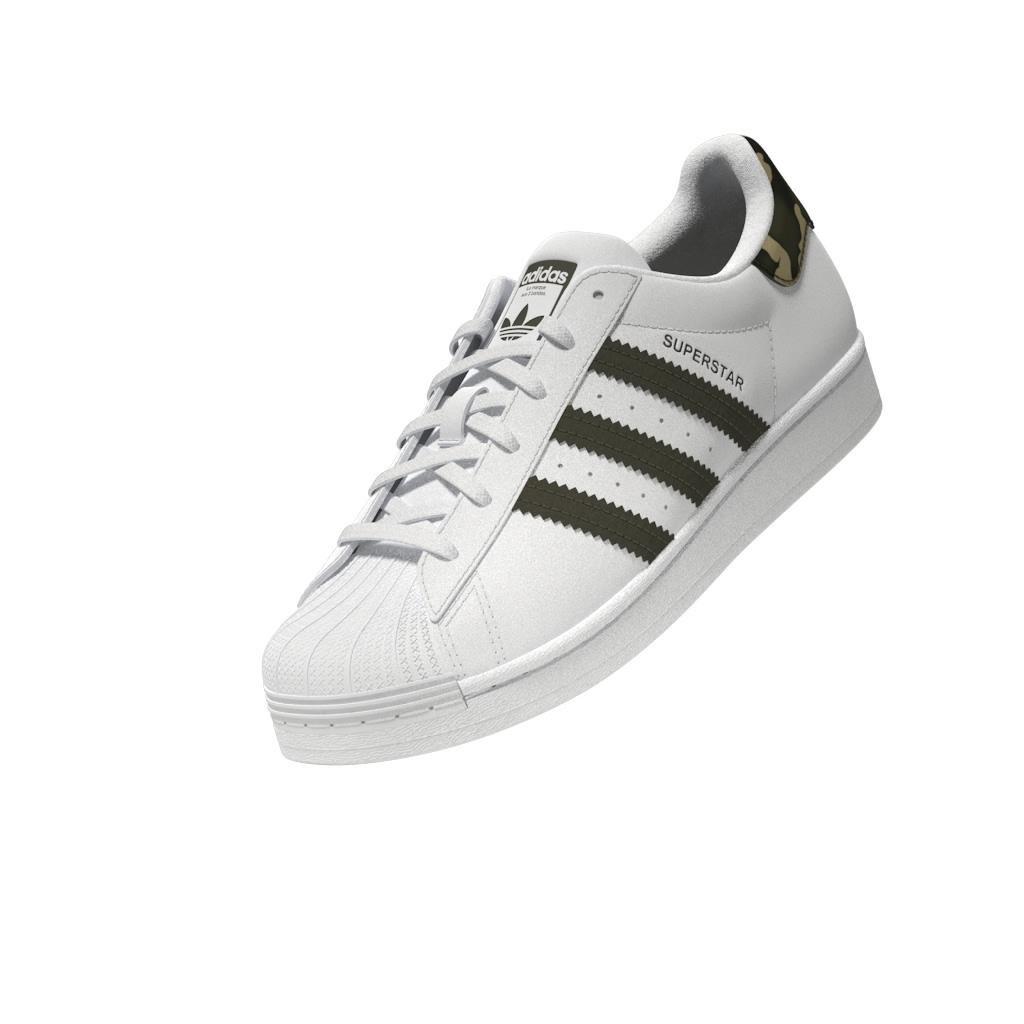 Unisex Kids Superstar Shoes, White, , large image number 9